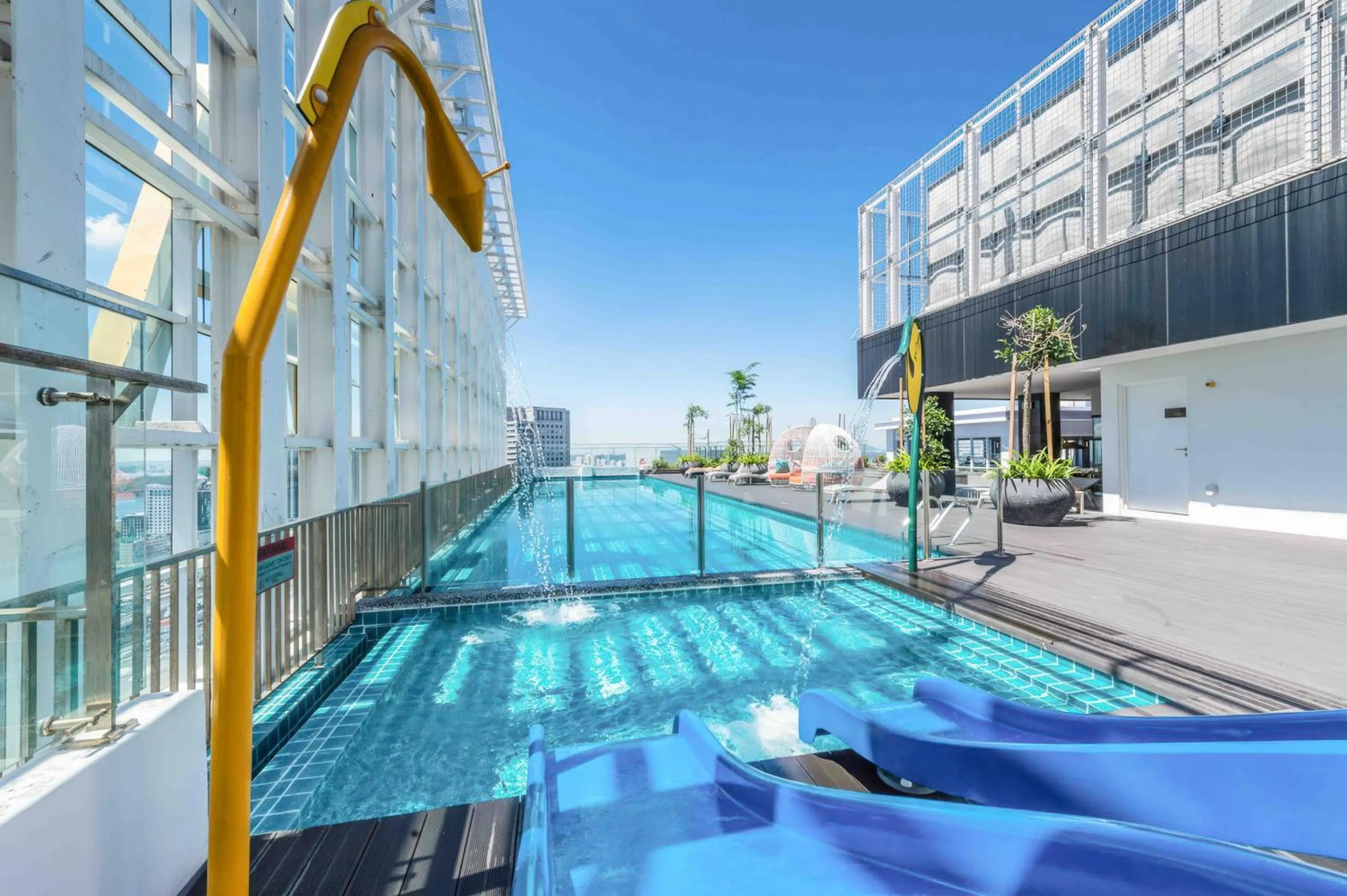 Swimming pool in Shama Suasana Johor Bahru Formerly known as Suasana All Suites Hotels Johor Bahru