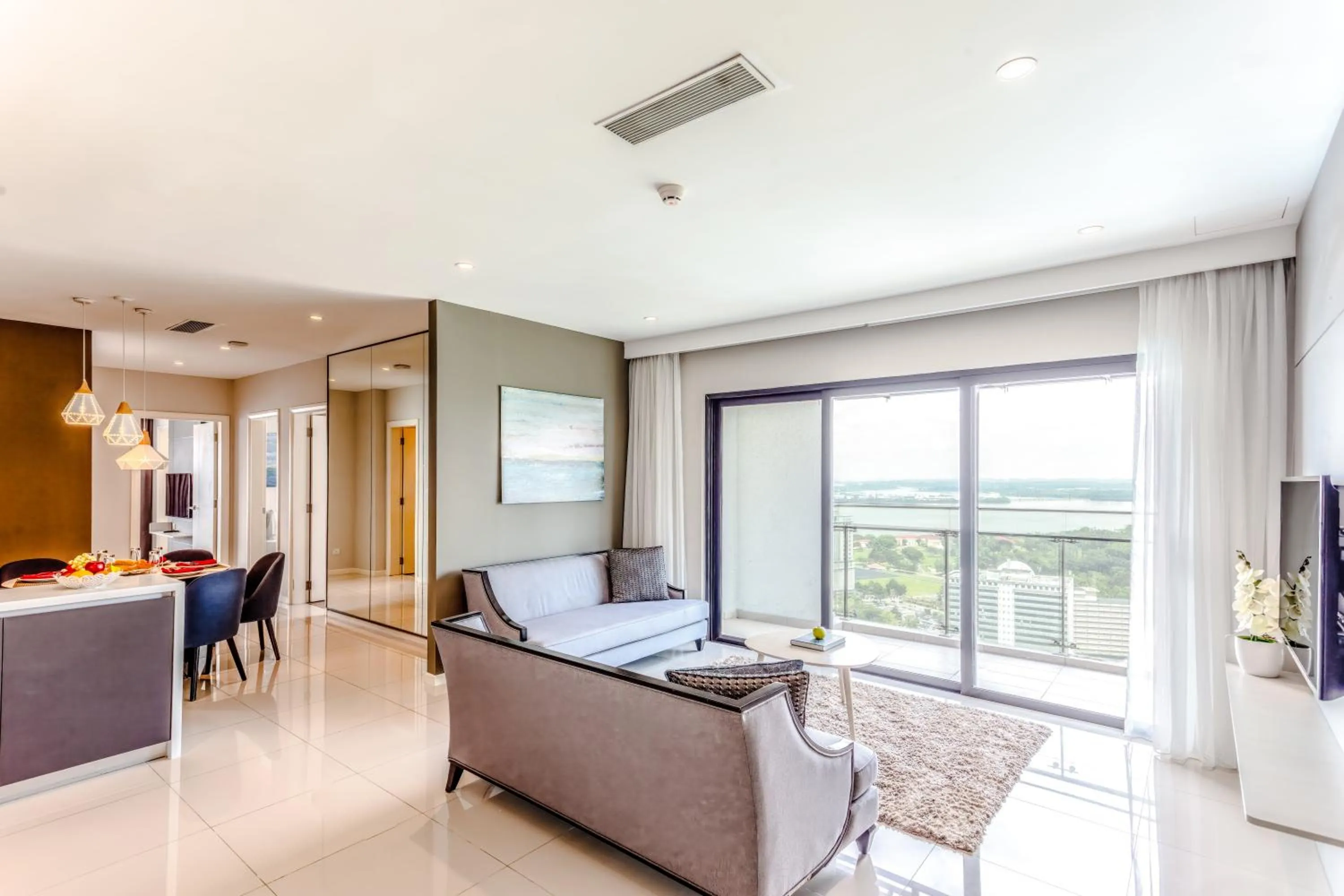 Living room in Shama Suasana Johor Bahru Formerly known as Suasana All Suites Hotels Johor Bahru