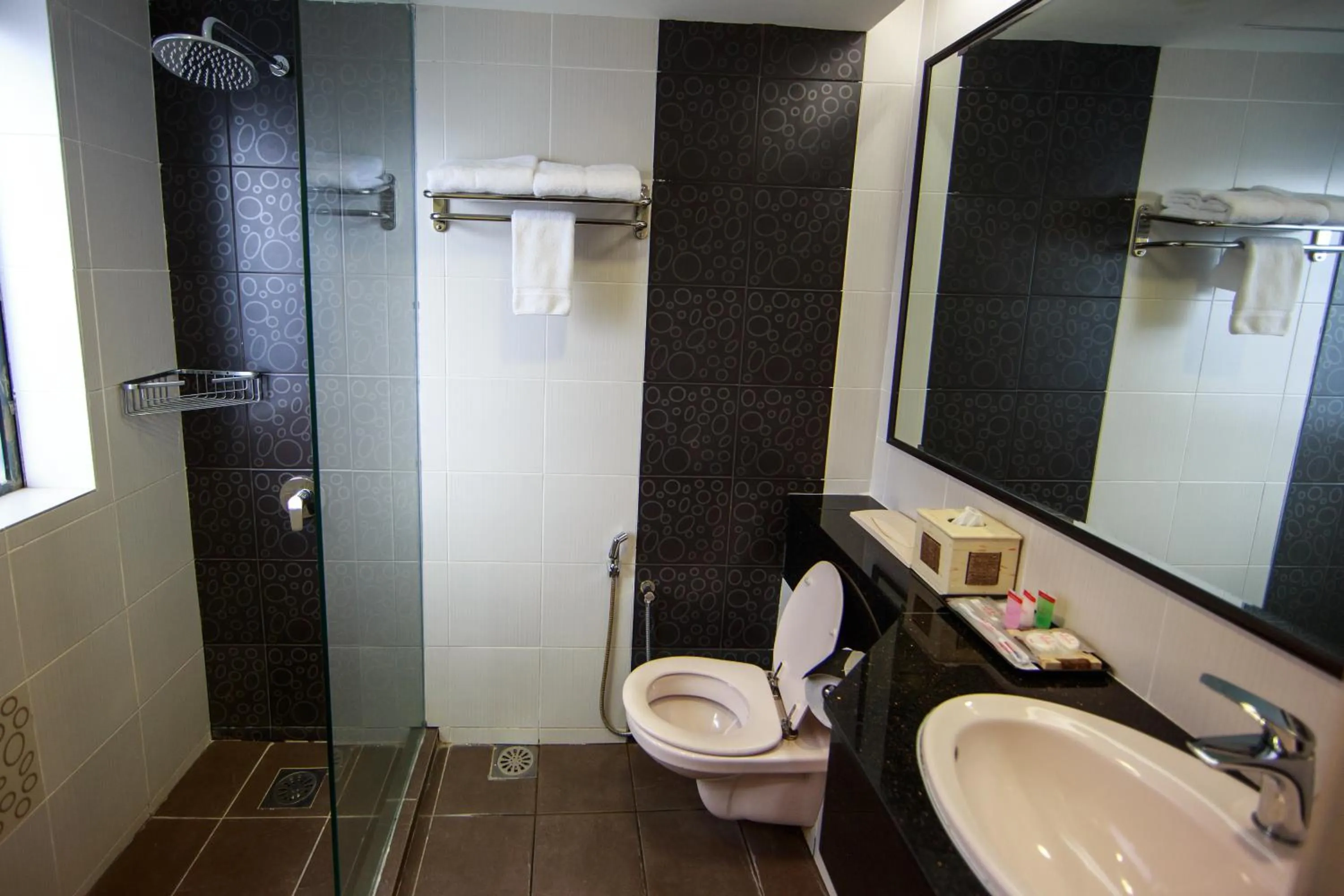 Bathroom in Beta Service Apartment