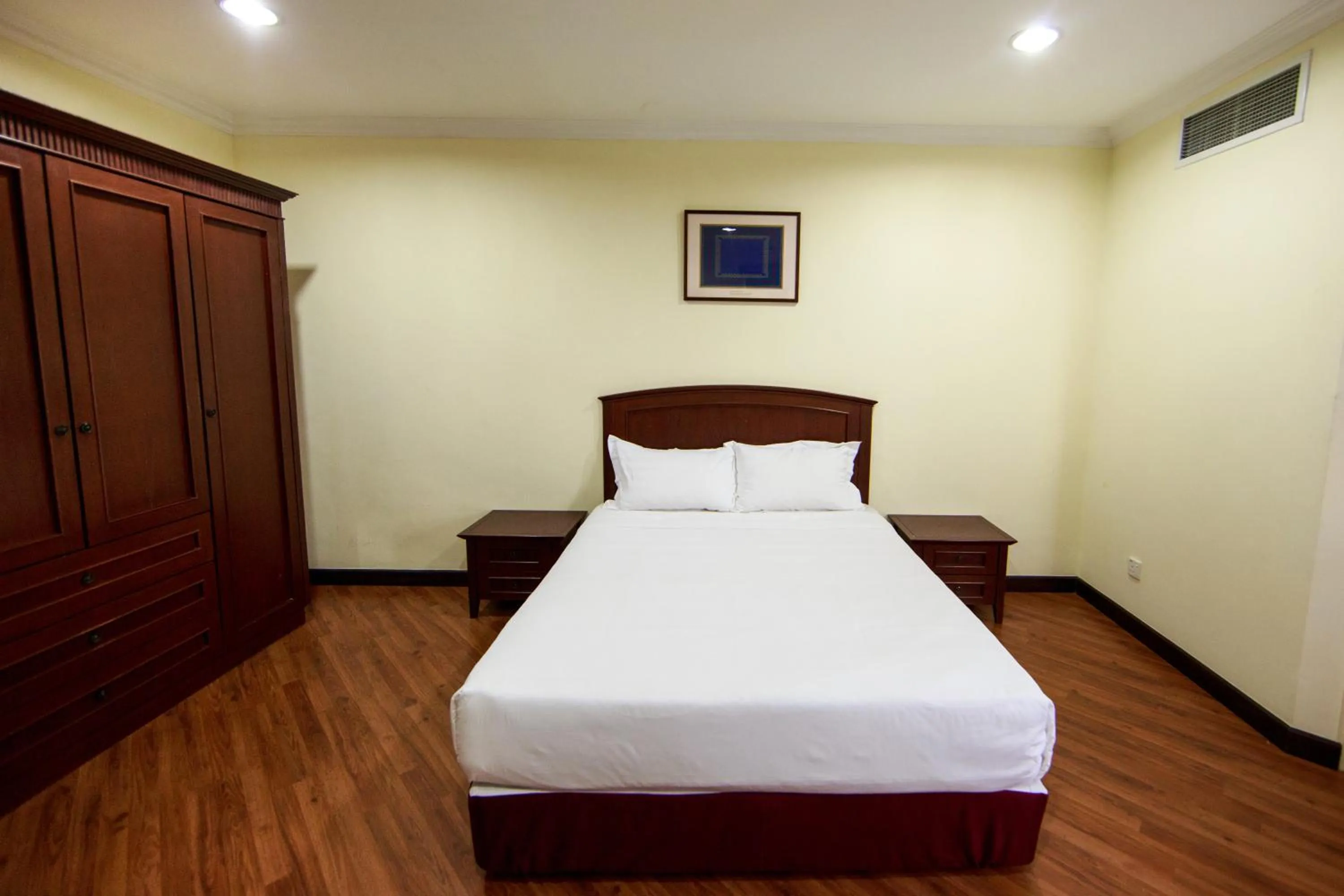 Bed in Beta Service Apartment