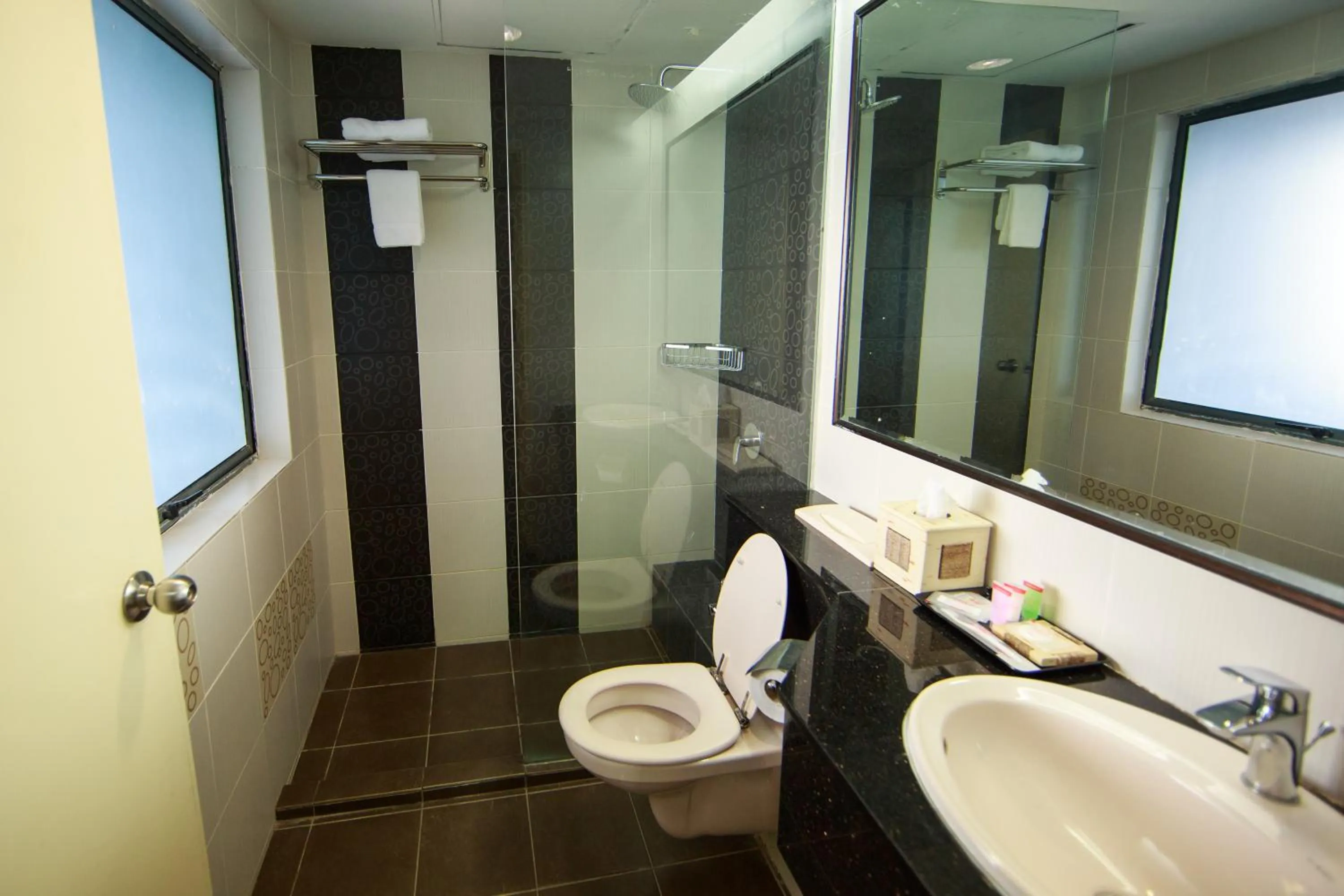 Bathroom in Beta Service Apartment