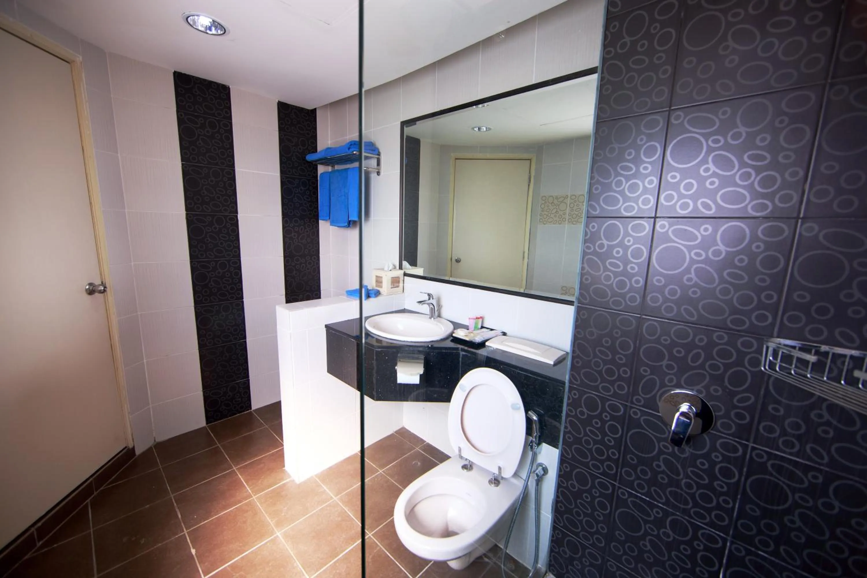 Bathroom in Beta Service Apartment