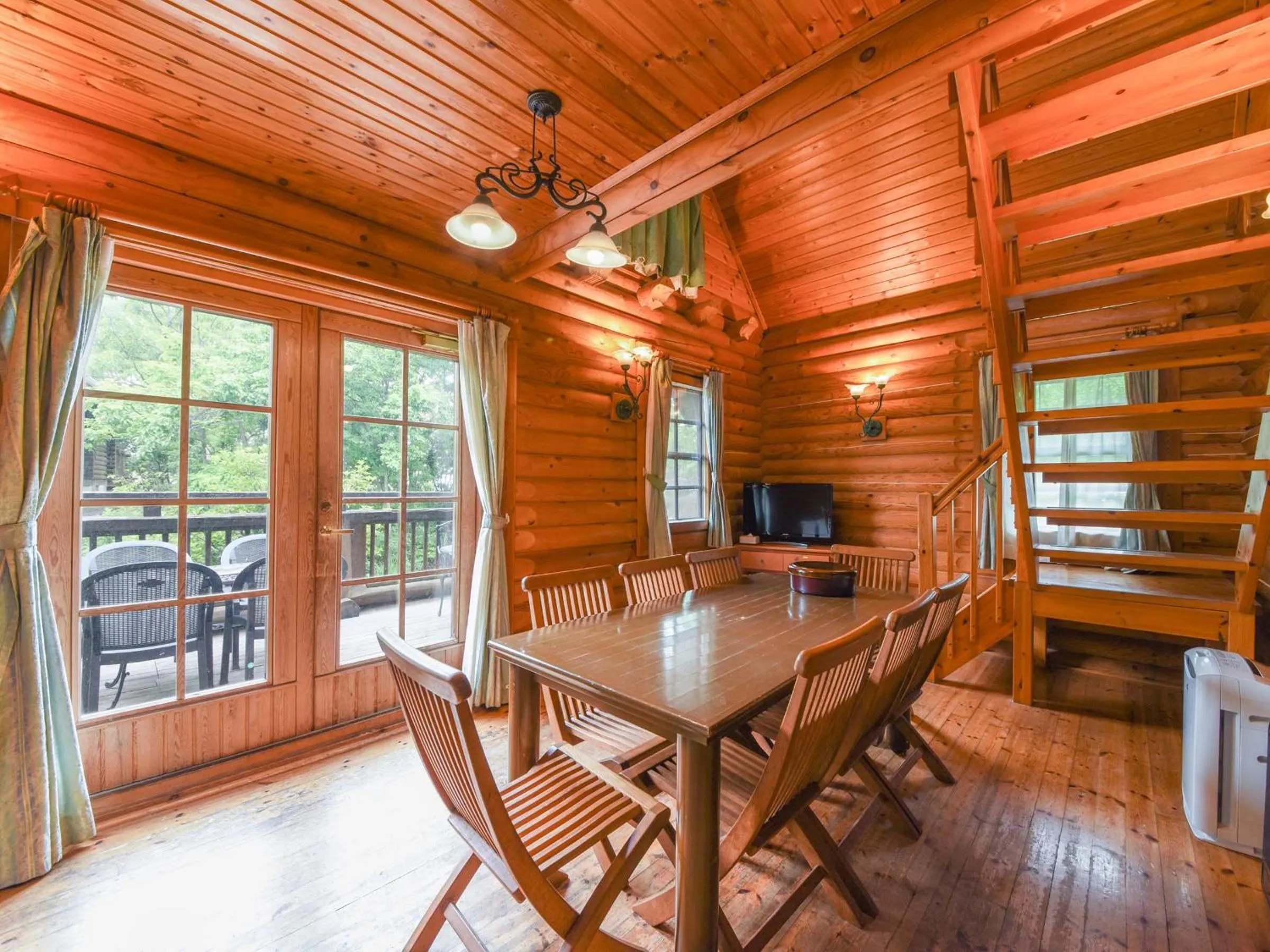 Living room in Hotel Lodge Maishima