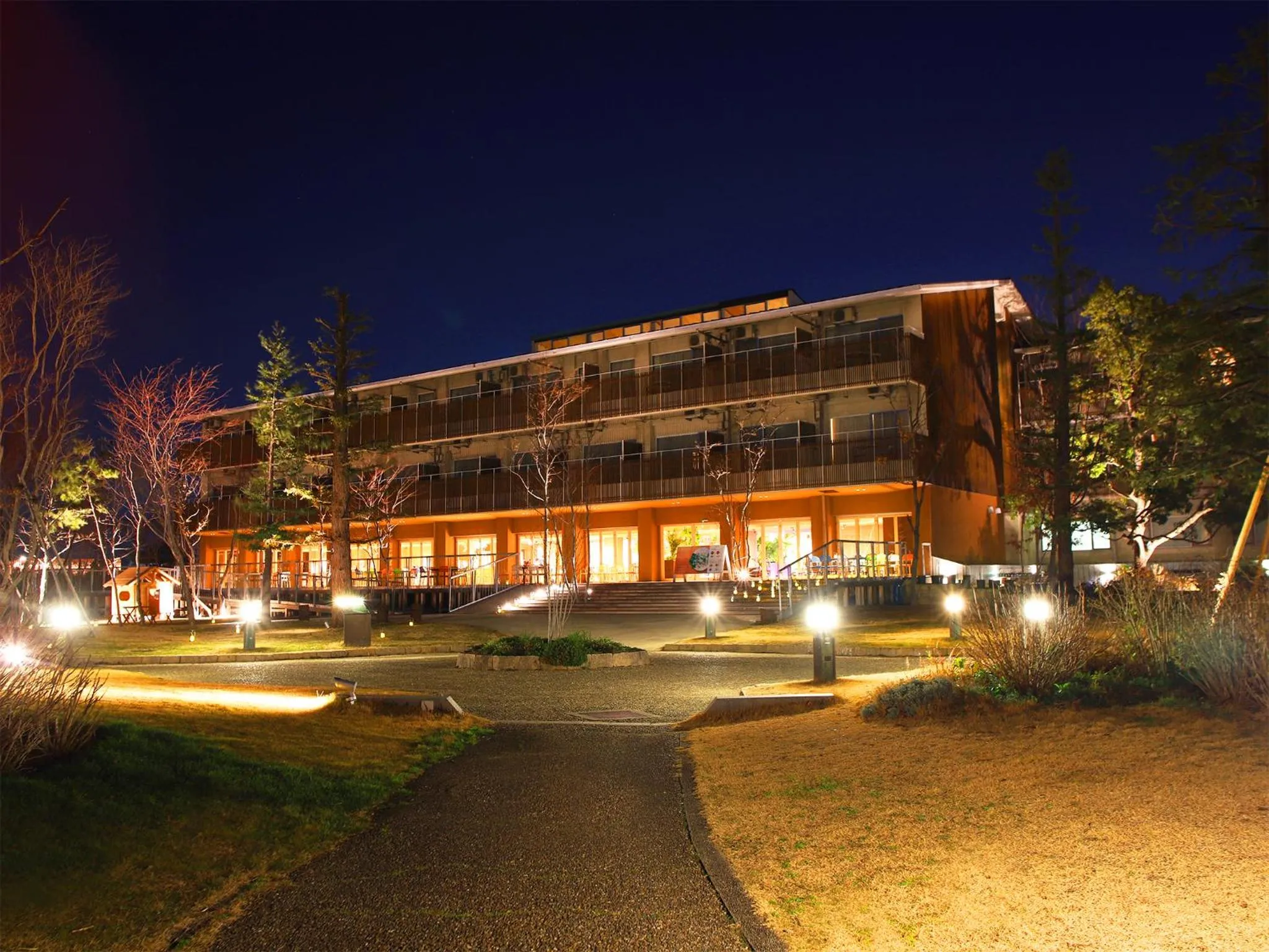 Facade/entrance in Hotel Lodge Maishima