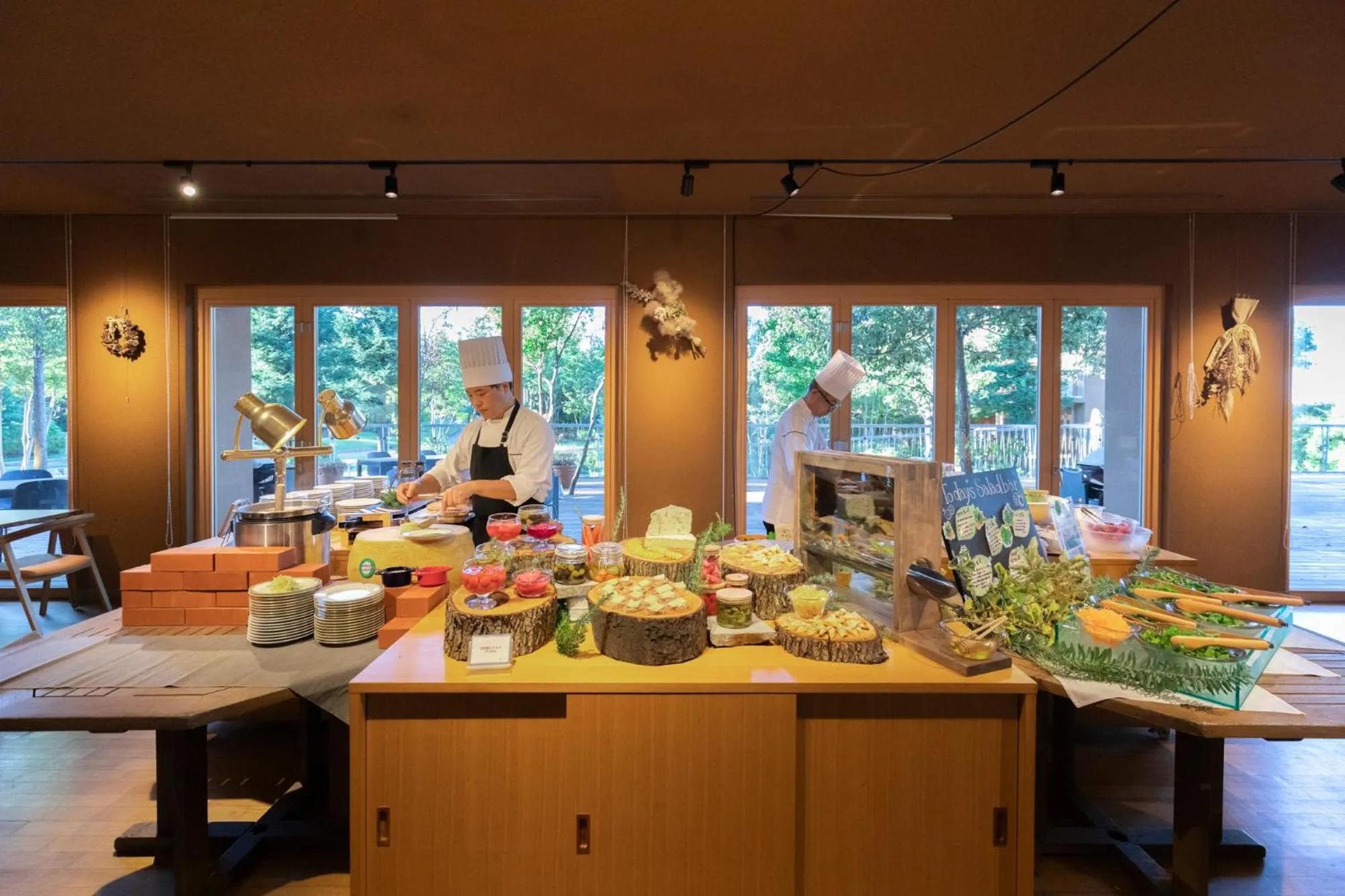 Breakfast in Hotel Lodge Maishima