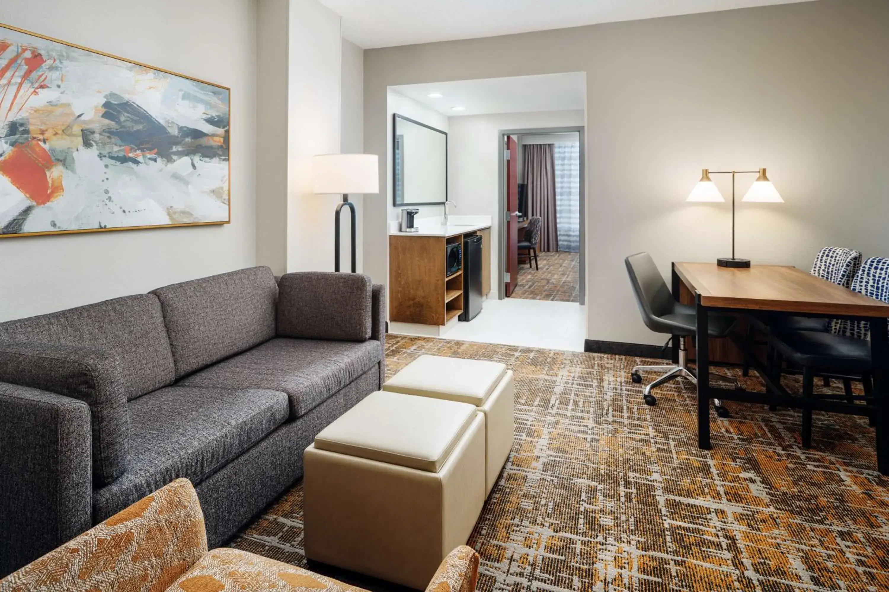 One-Bedroom King Suite - Hearing Access/Non-Smoking in Embassy Suites Huntsville One-Bedroom King Suite - Hearing Access/Non-Smoking in Embassy Suites Huntsville