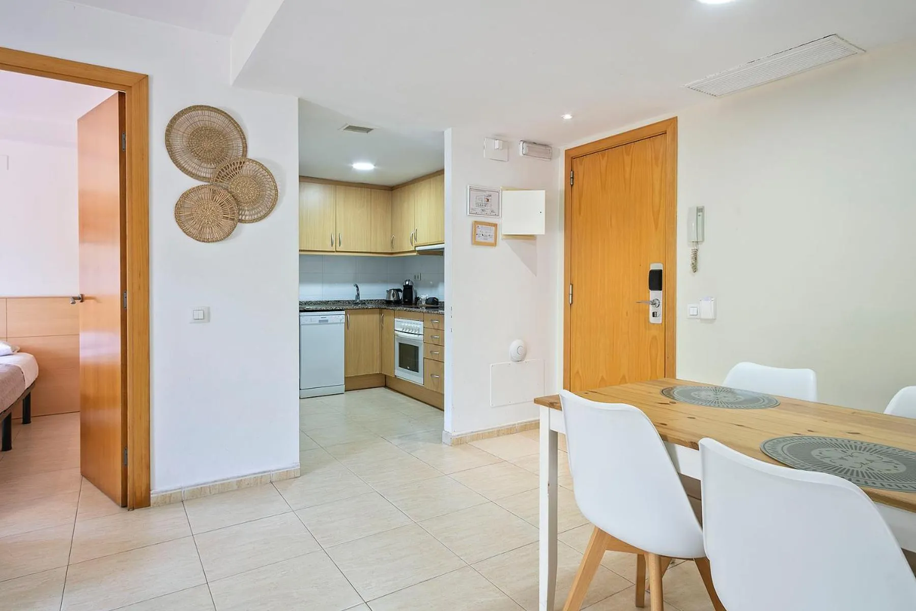 Kitchen or kitchenette in Apartamentos Velor