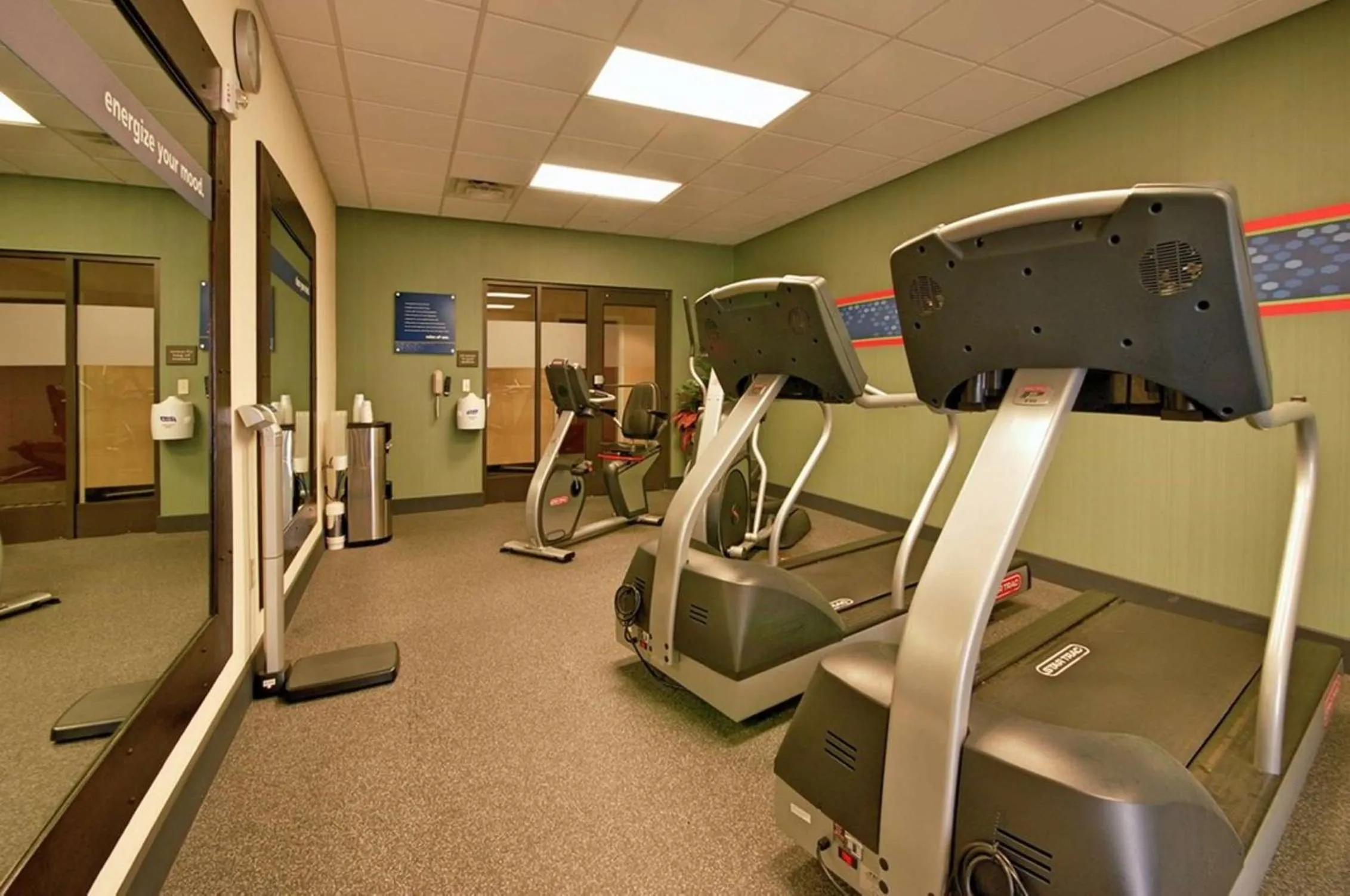 Fitness centre/facilities in Hampton Inn and Suites New Iberia