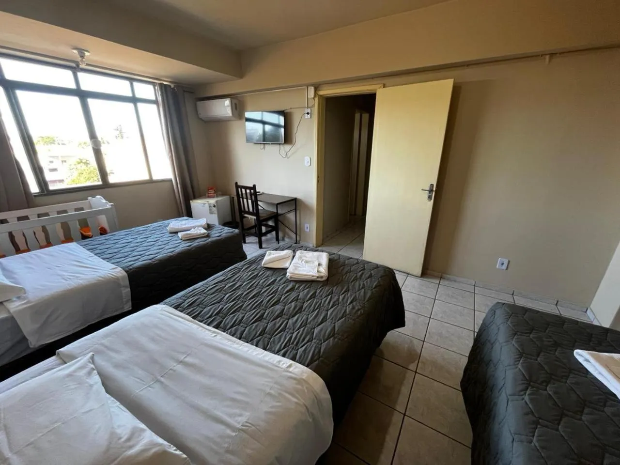 Bed in Hotel Ermitage