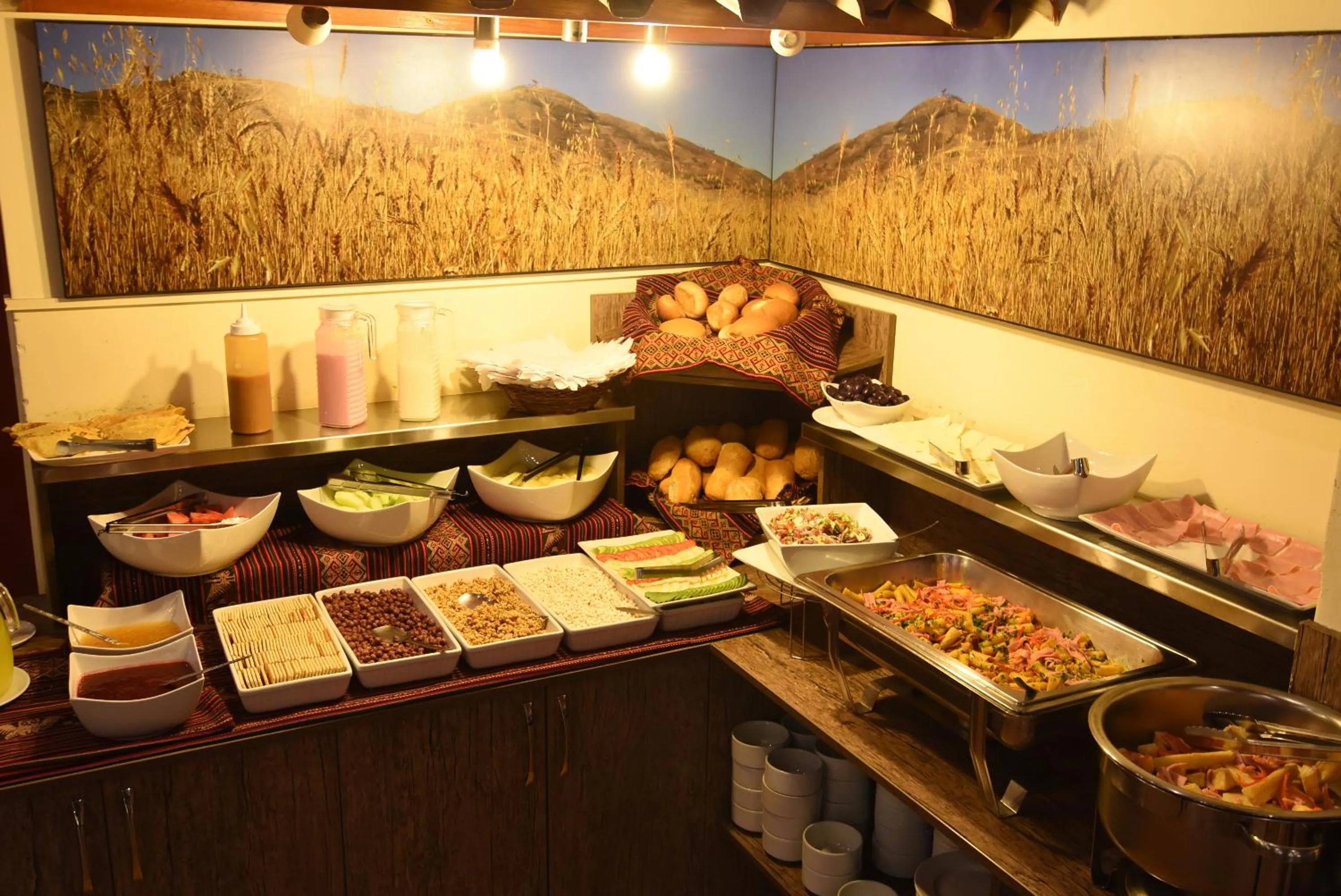 Breakfast in Hotel Prisma Cusco