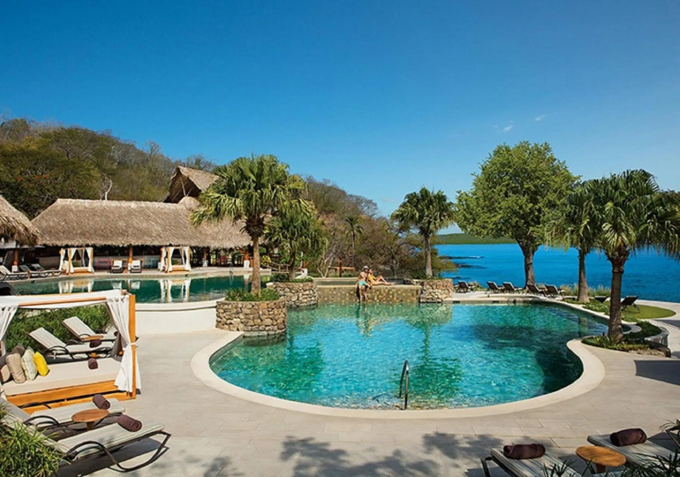 Pool view in Secrets Papagayo All Inclusive - Adults Only