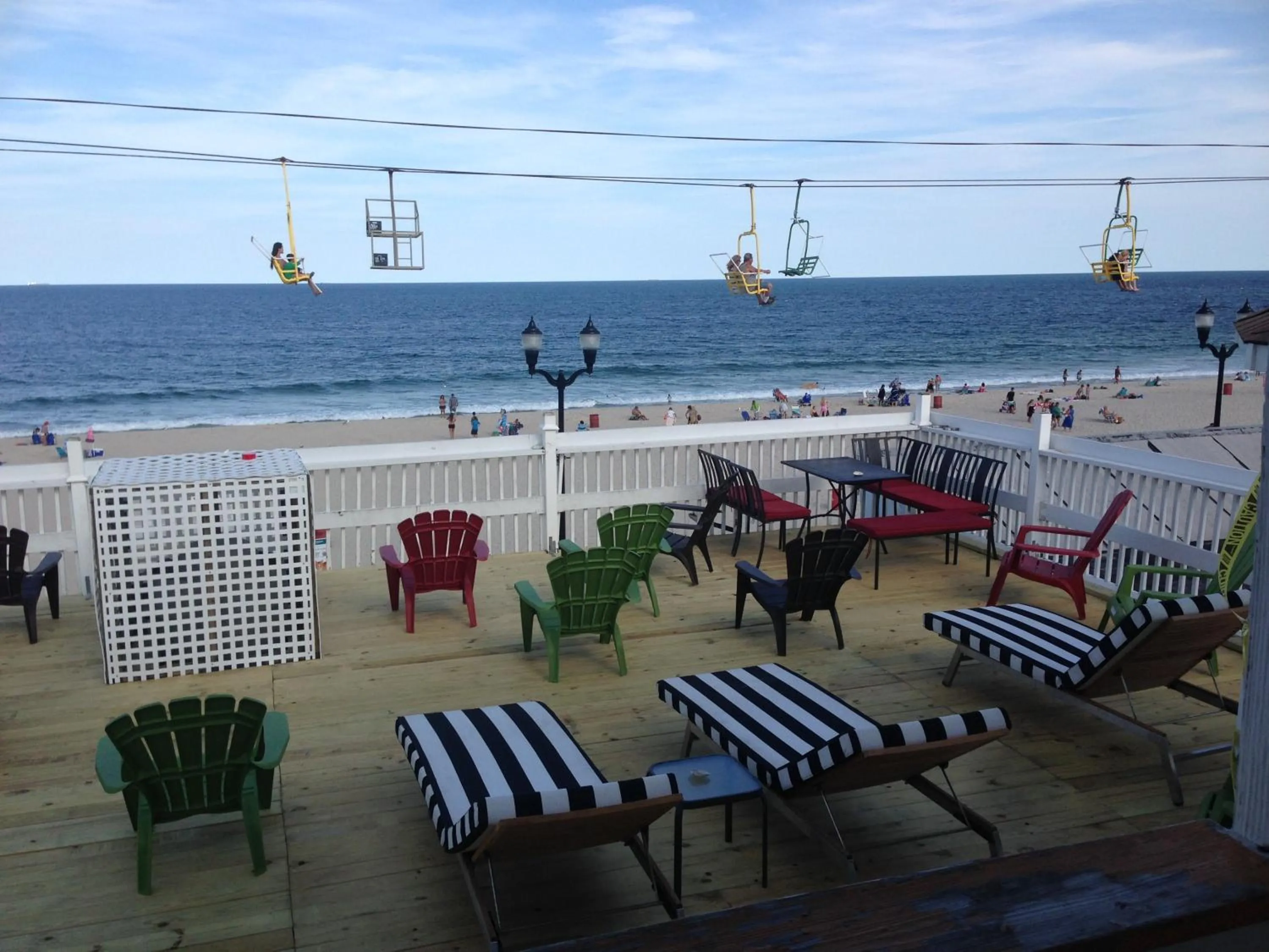 Bird's eye view in Boardwalk Hotel Charlee & Apartments Beach Hotel Oceanfront