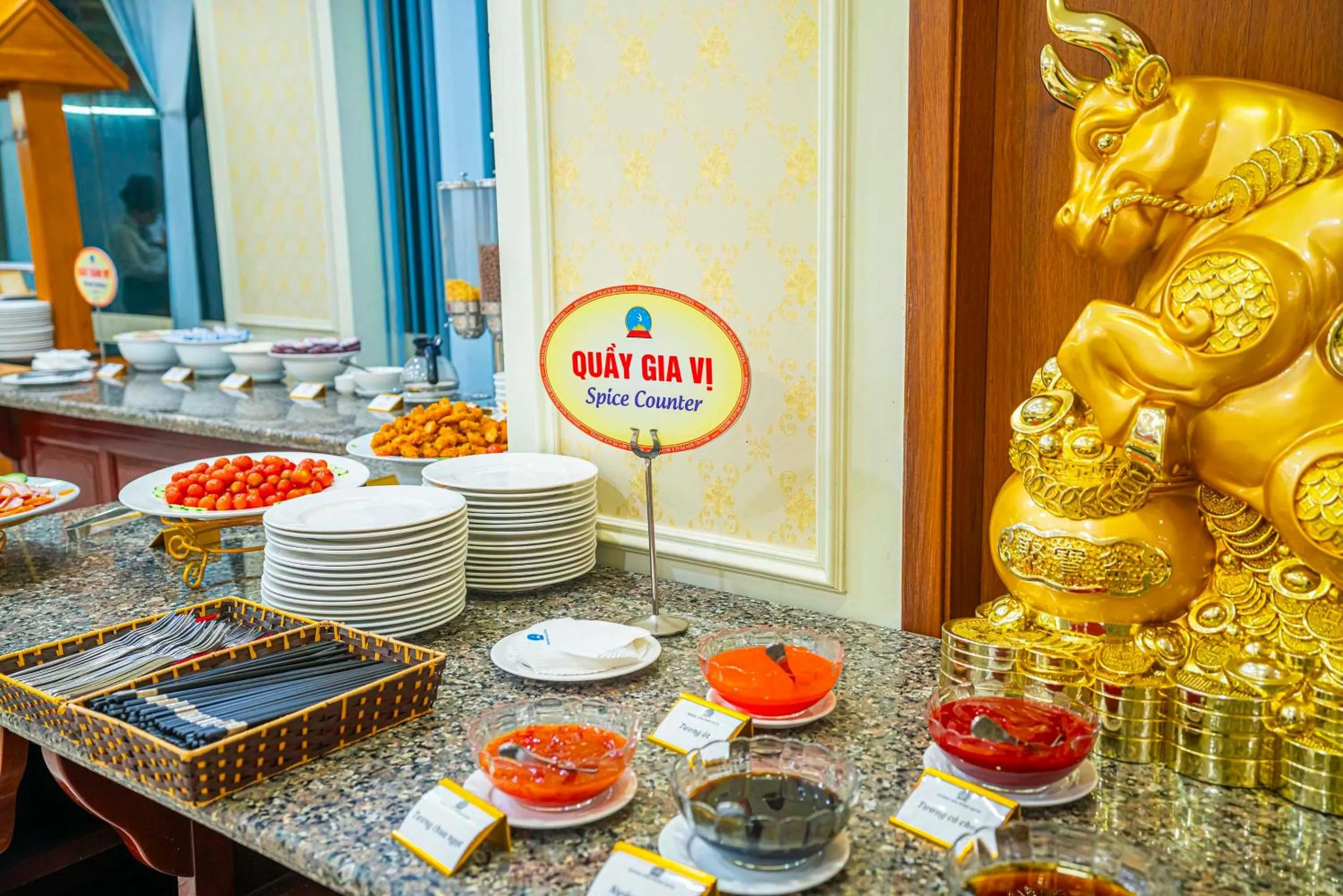 Breakfast in Hoang Son Peace Hotel