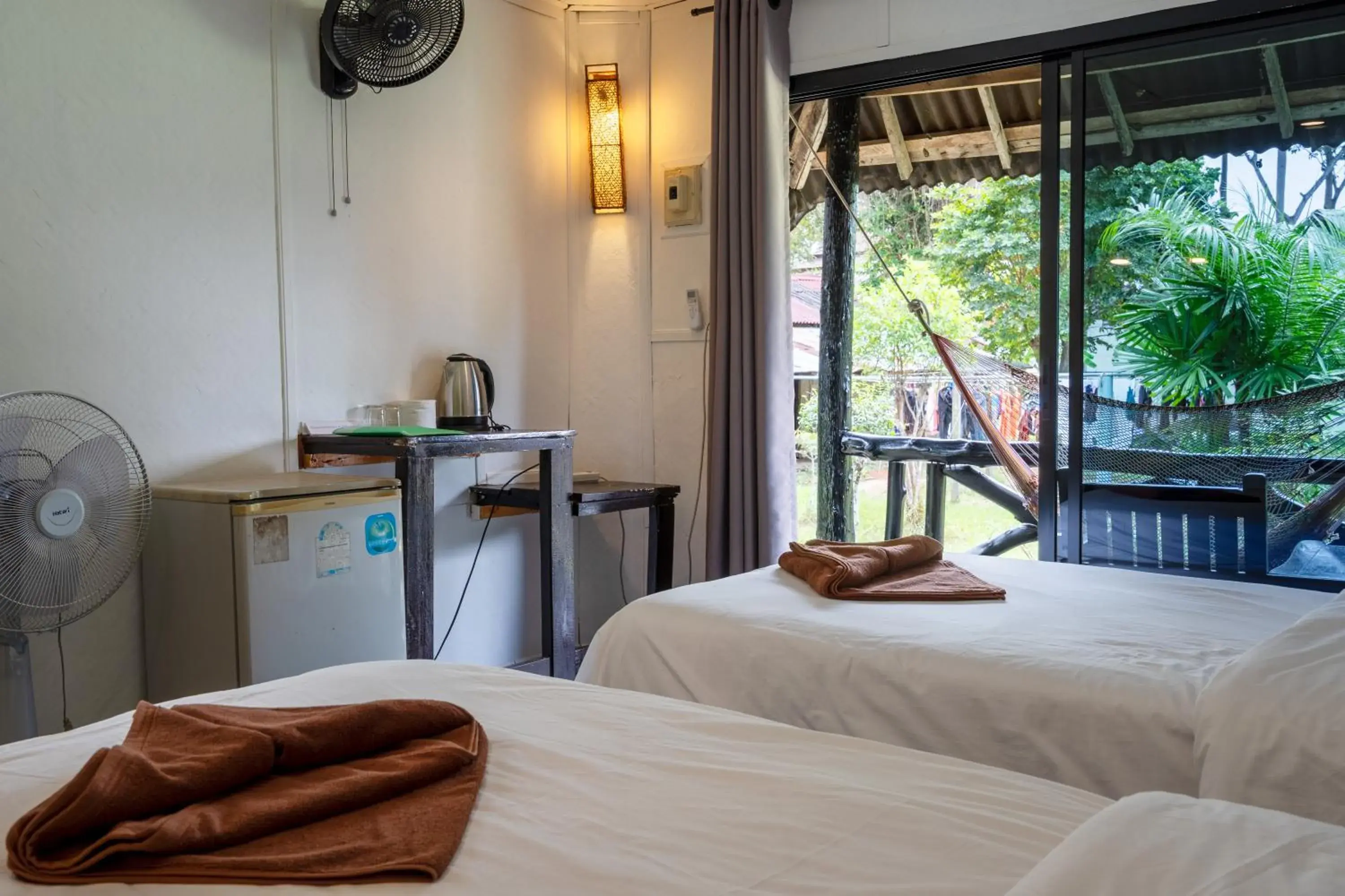 Twin Room with Garden View in Mook Lanta Eco Resort Twin Room with Garden View in Mook Lanta Eco Resort