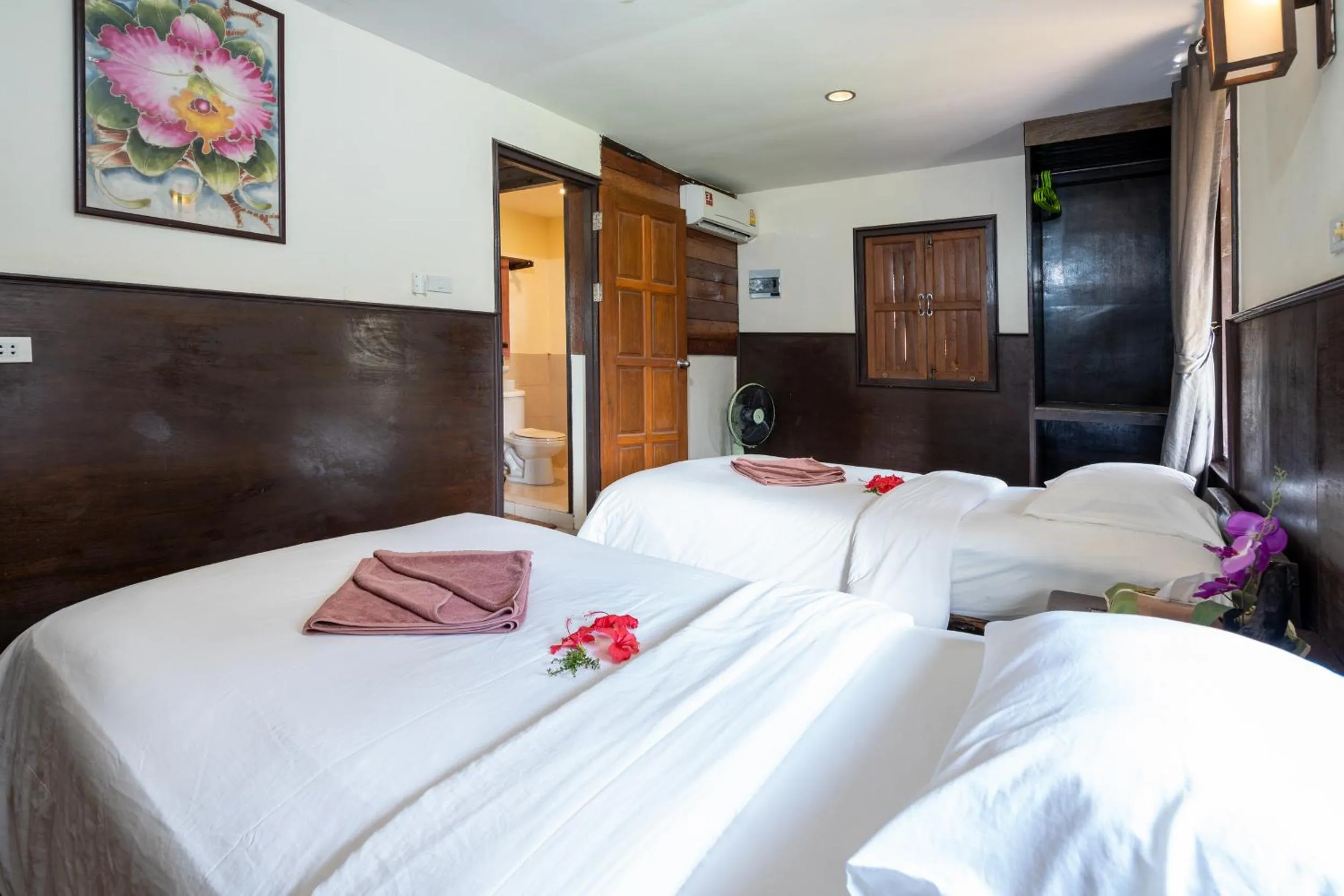 Bedroom, Bed in Mook Lanta Eco Resort