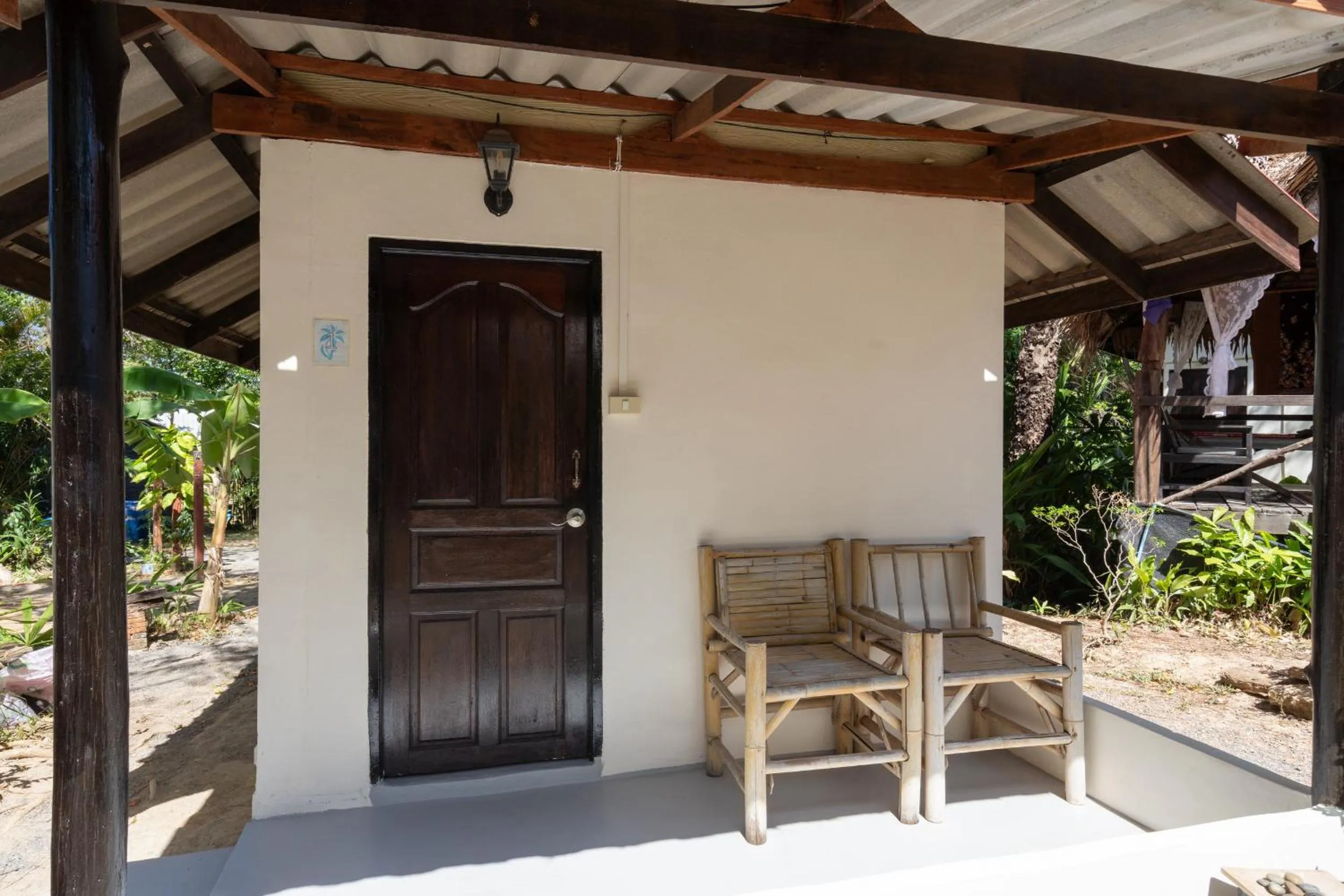 Patio in Mook Lanta Eco Resort