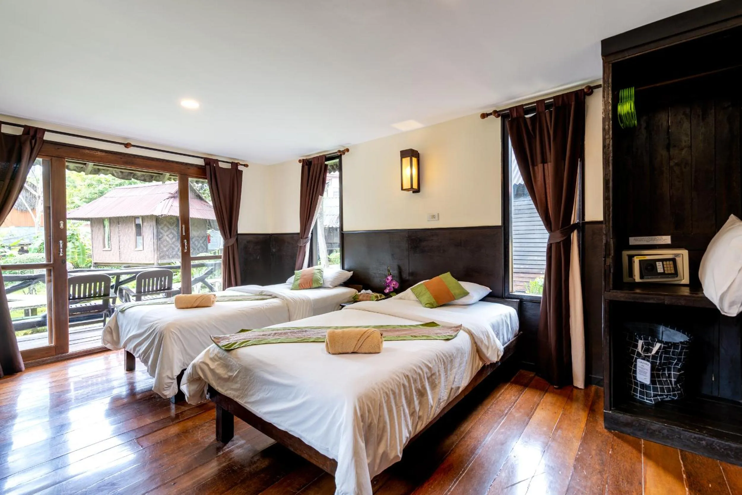 Bedroom, Bed in Mook Lanta Eco Resort