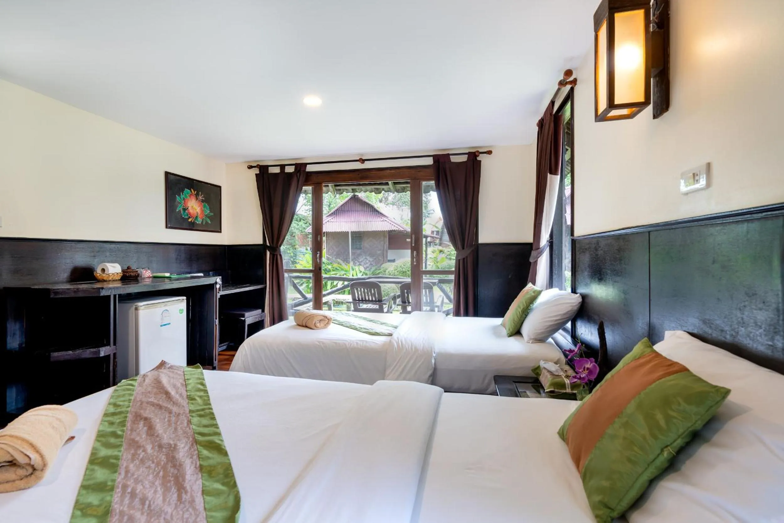 Bedroom, Bed in Mook Lanta Eco Resort