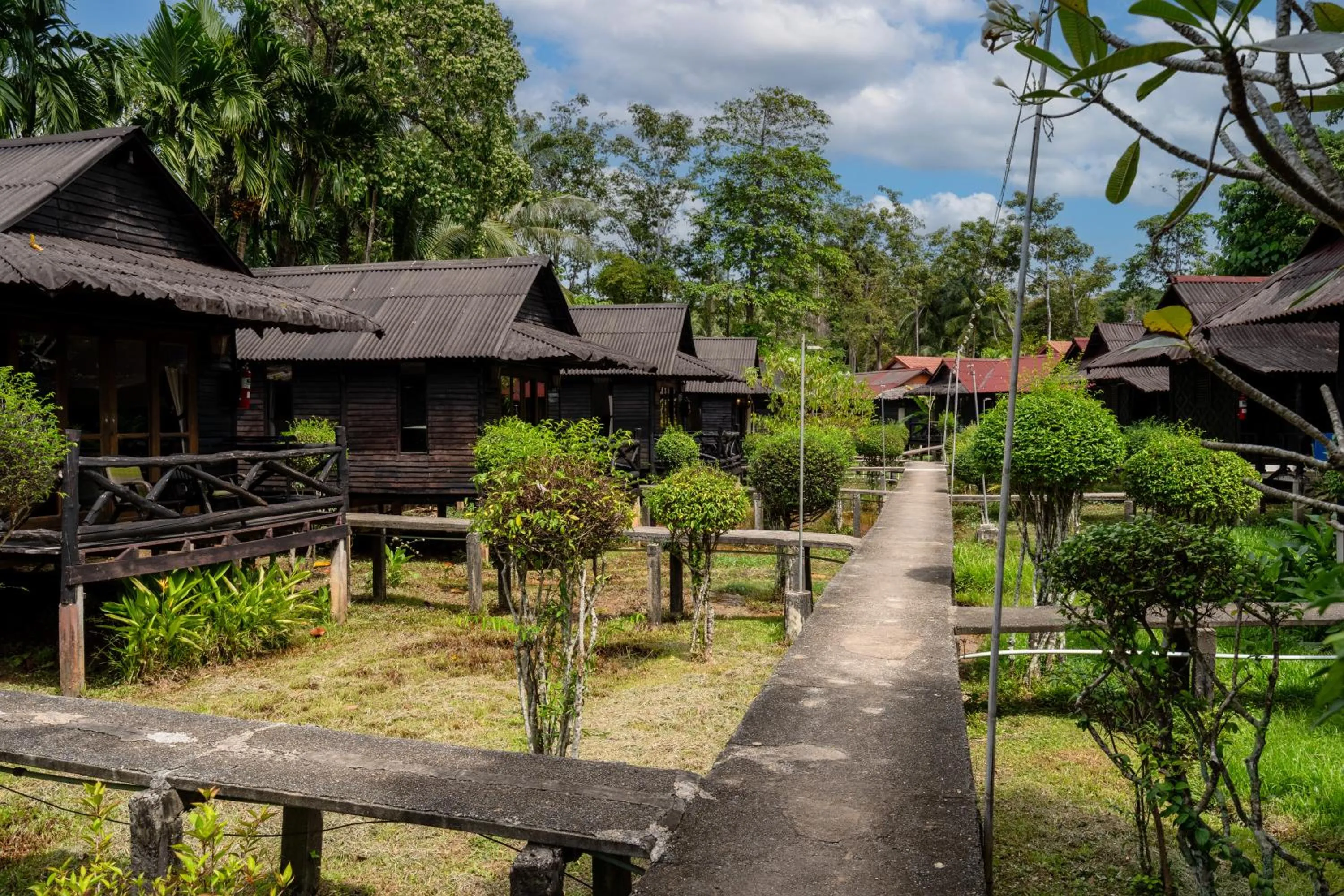 Natural landscape in Mook Lanta Eco Resort