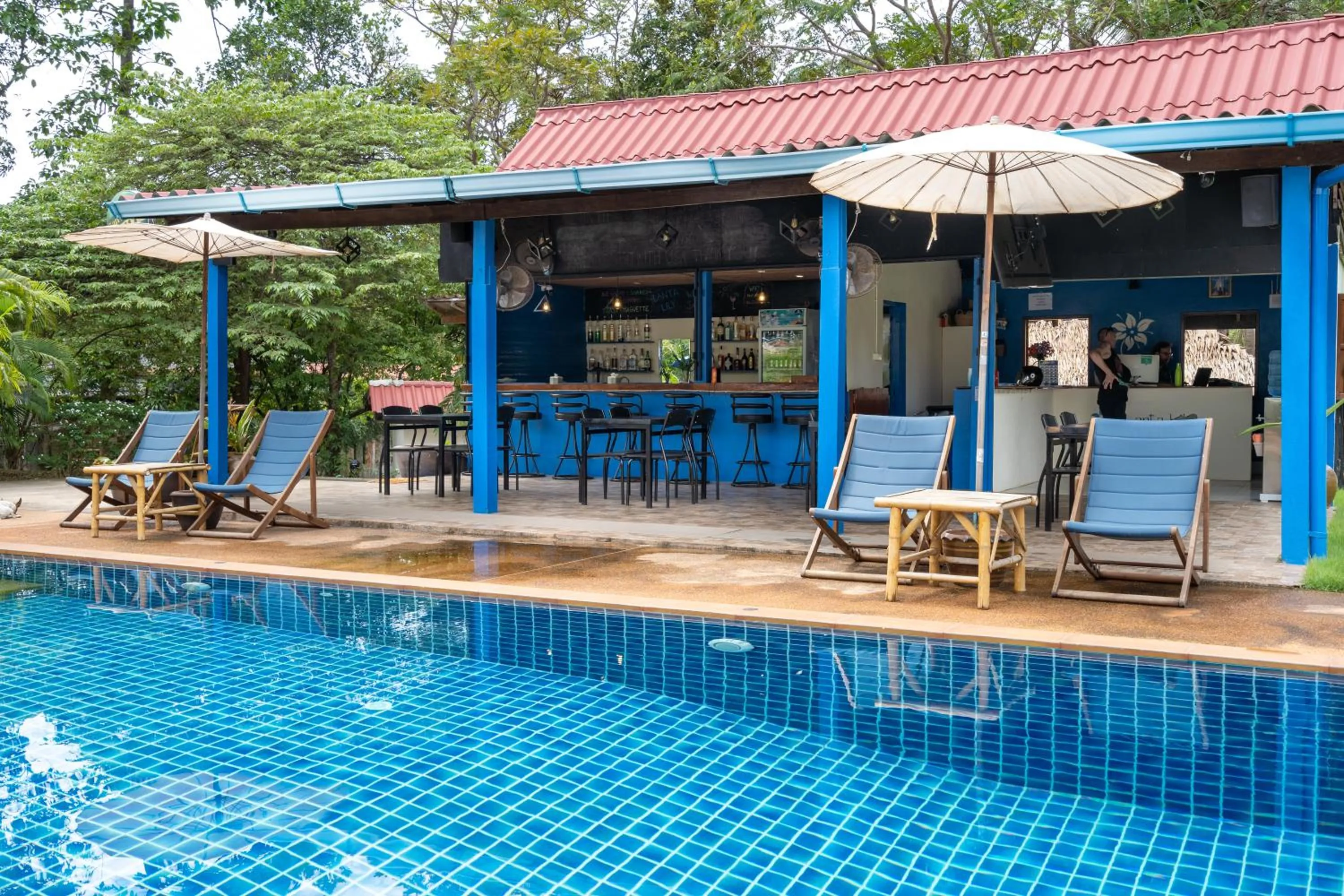 Swimming pool in Mook Lanta Eco Resort