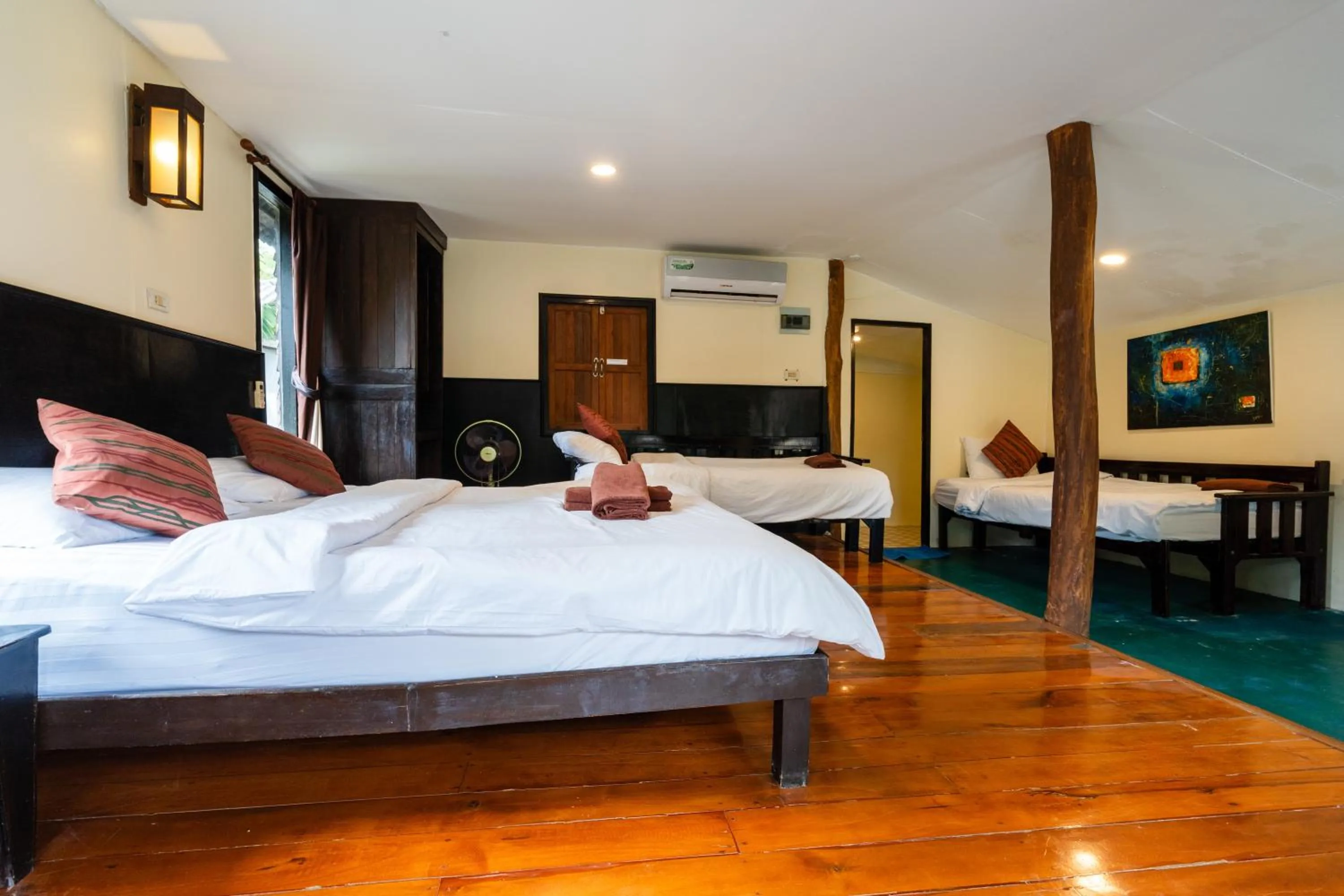Photo of the whole room, Bed in Mook Lanta Eco Resort