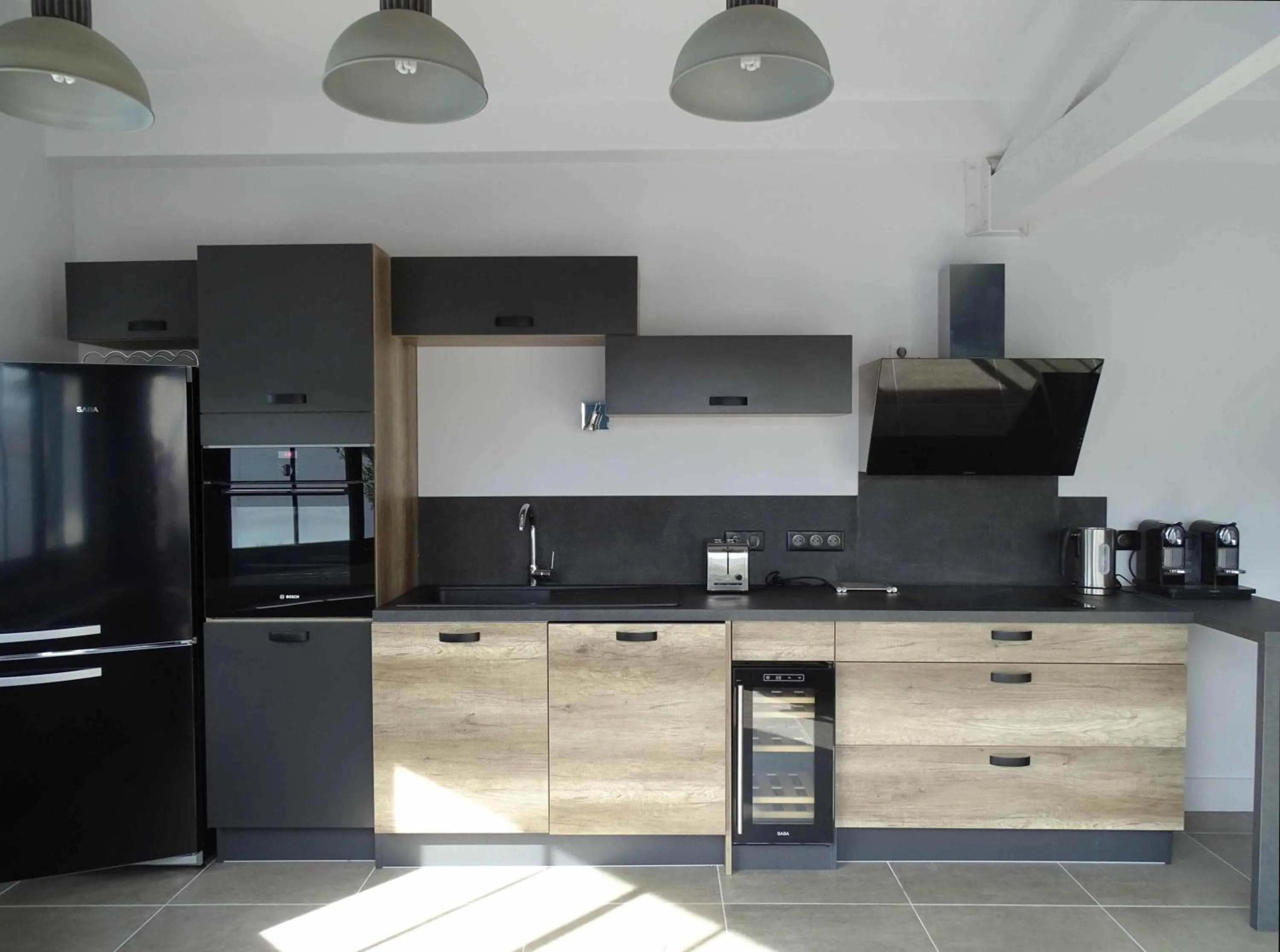 Communal kitchen in Maison Bel-Air