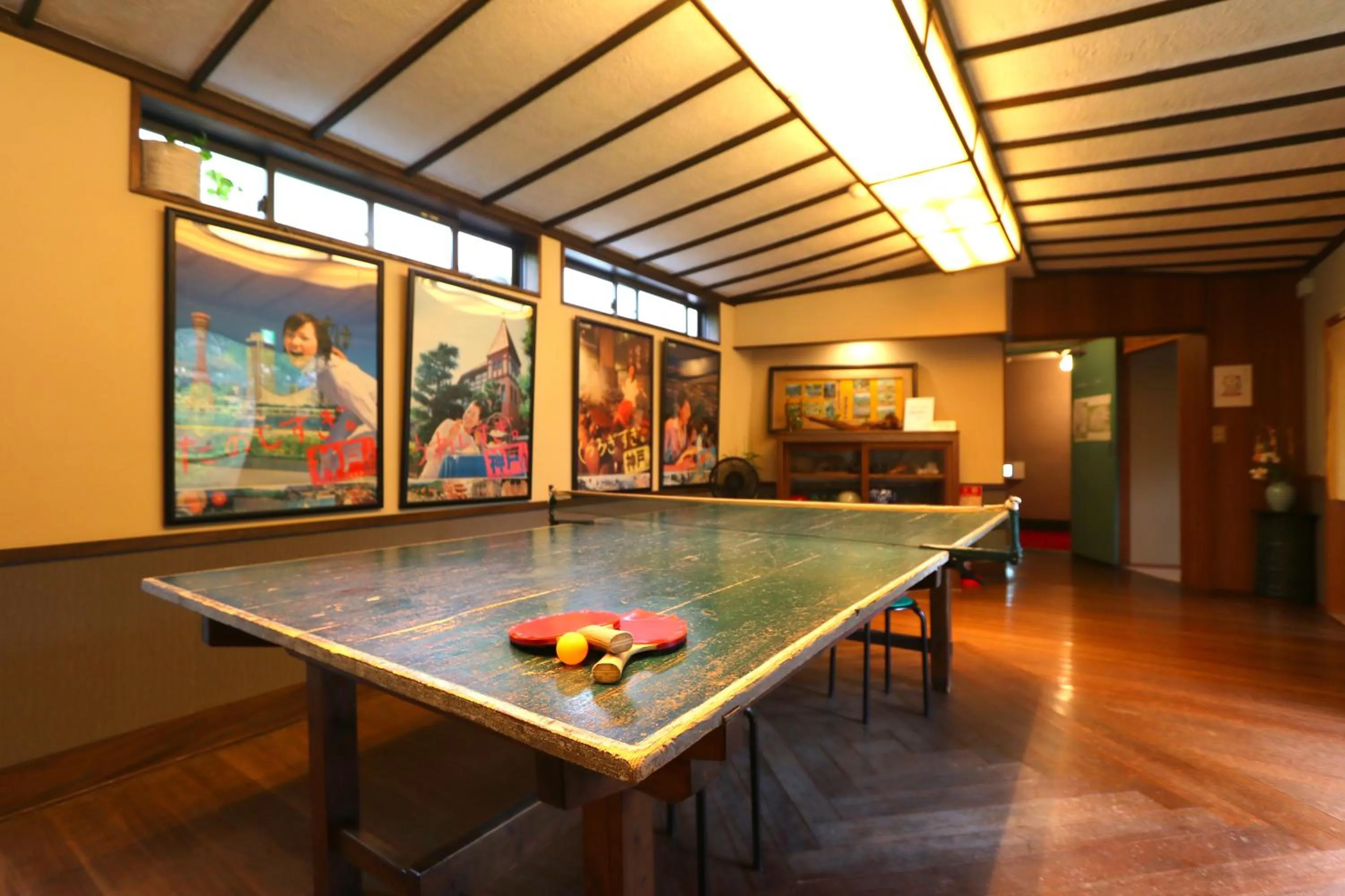 Table tennis in Kamiobo