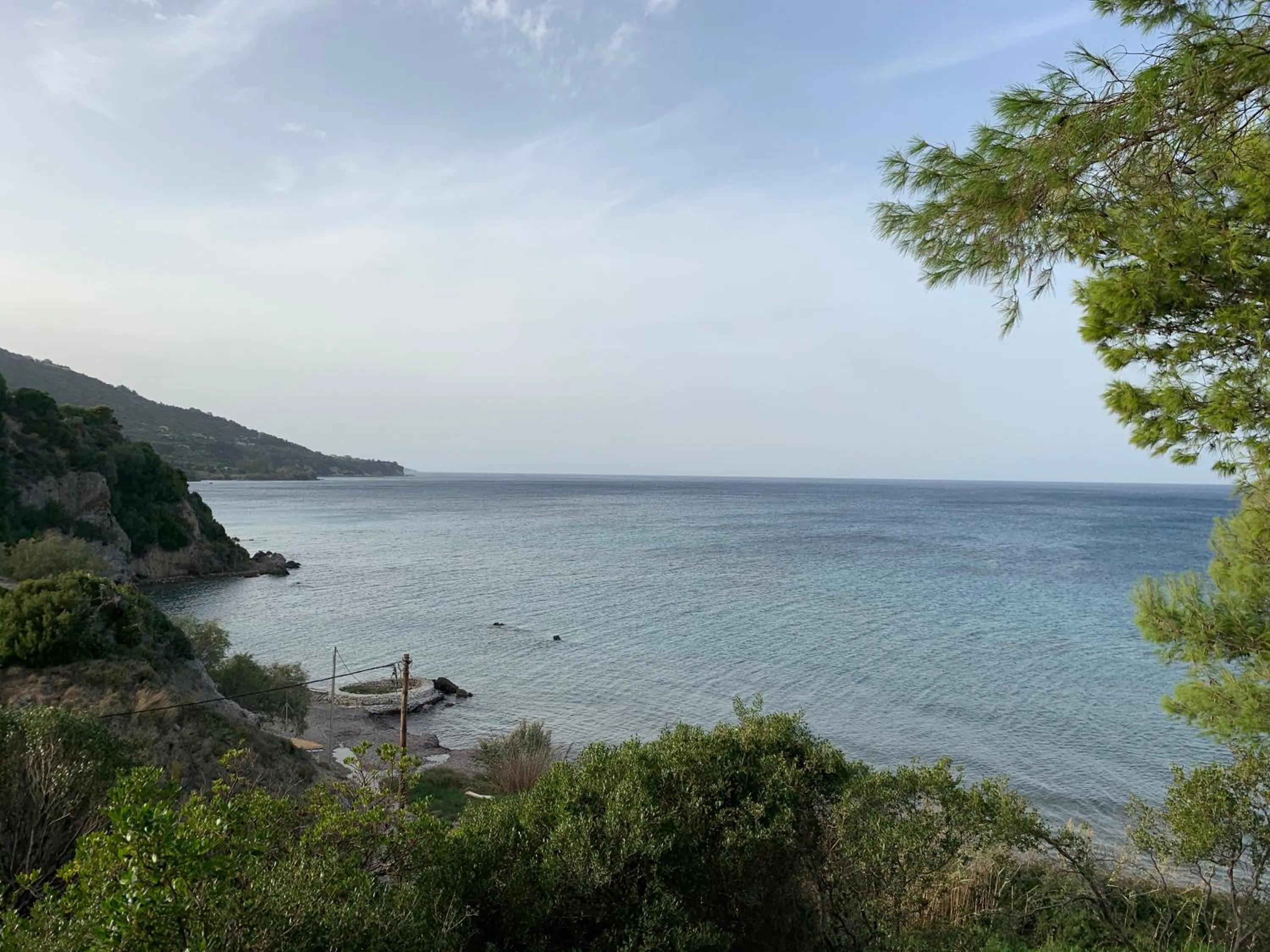 Pool view in Celia Apartments