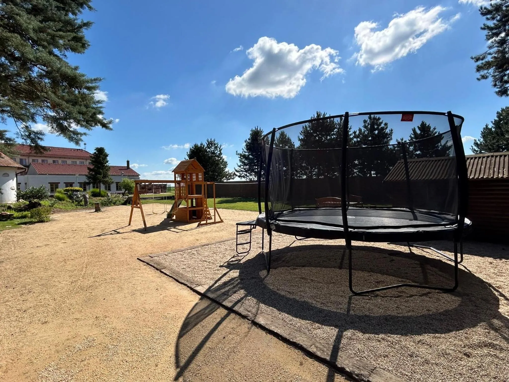 Children play ground in Garni hotel Celnice