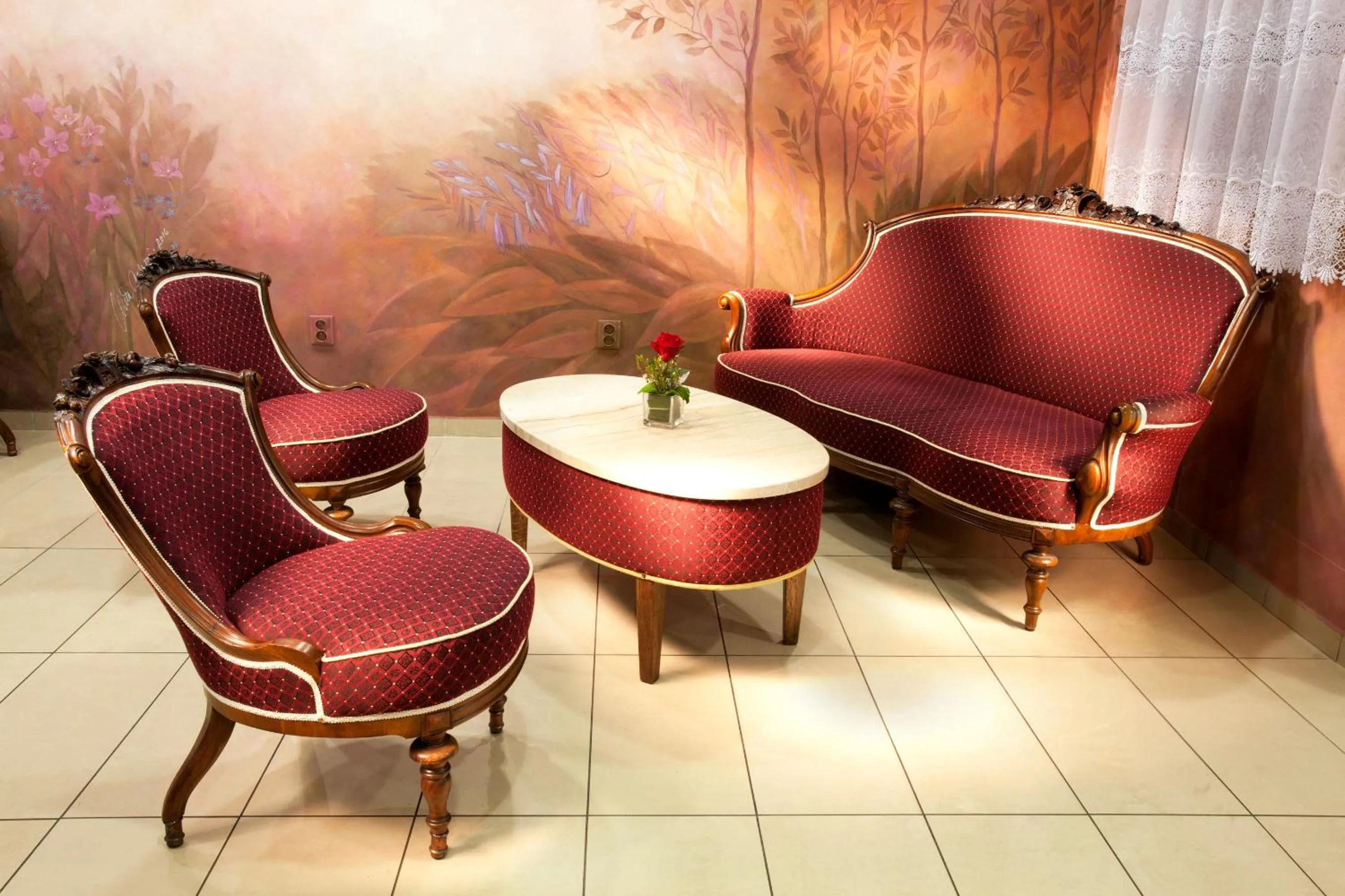 Lobby or reception in Garni hotel Celnice