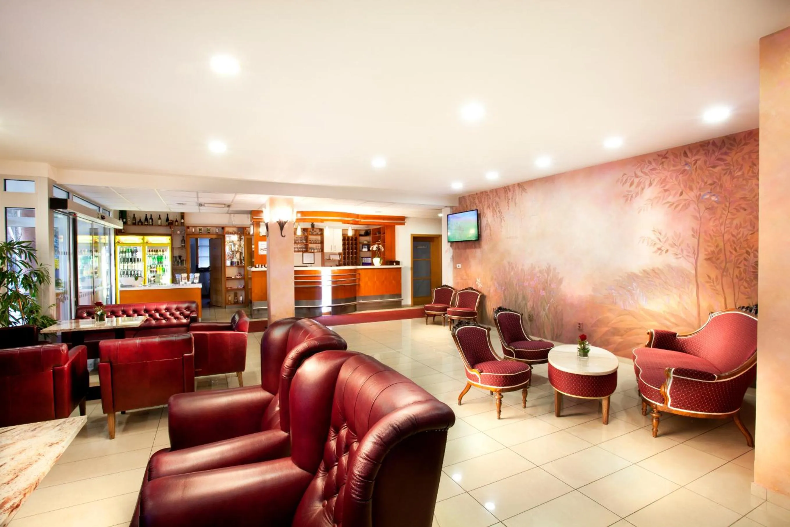Lobby or reception in Garni hotel Celnice
