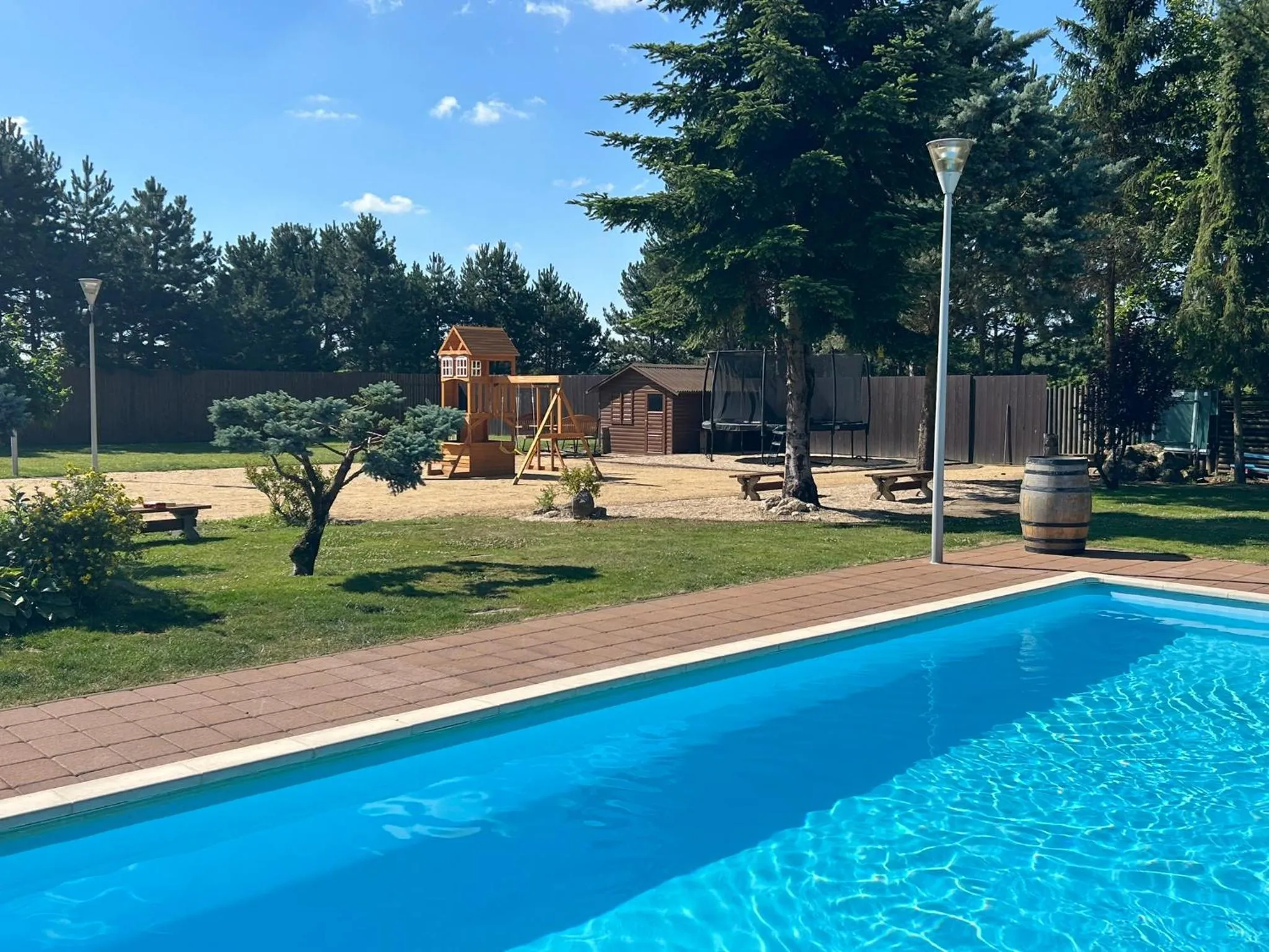 Swimming pool in Garni hotel Celnice