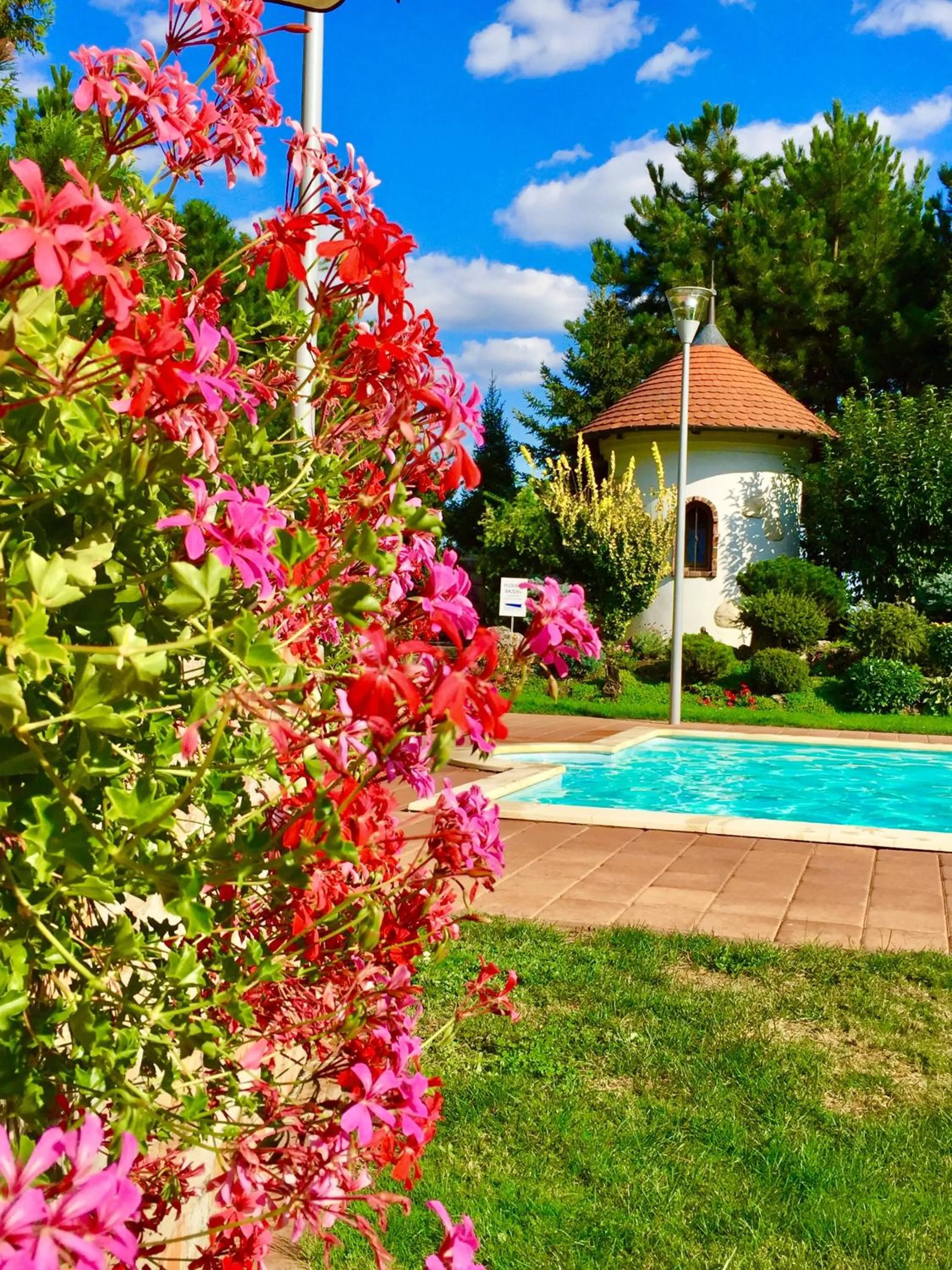 Garden in Garni hotel Celnice