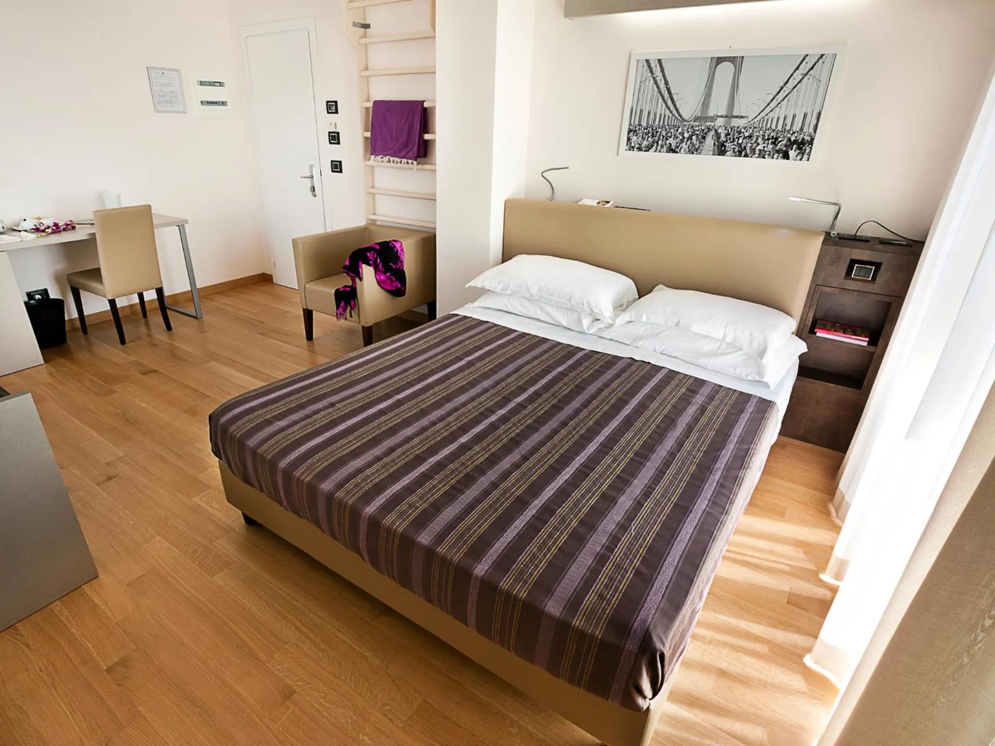 Bed in Hotel Sporting