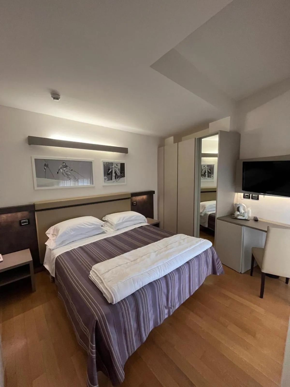 Bed in Hotel Sporting