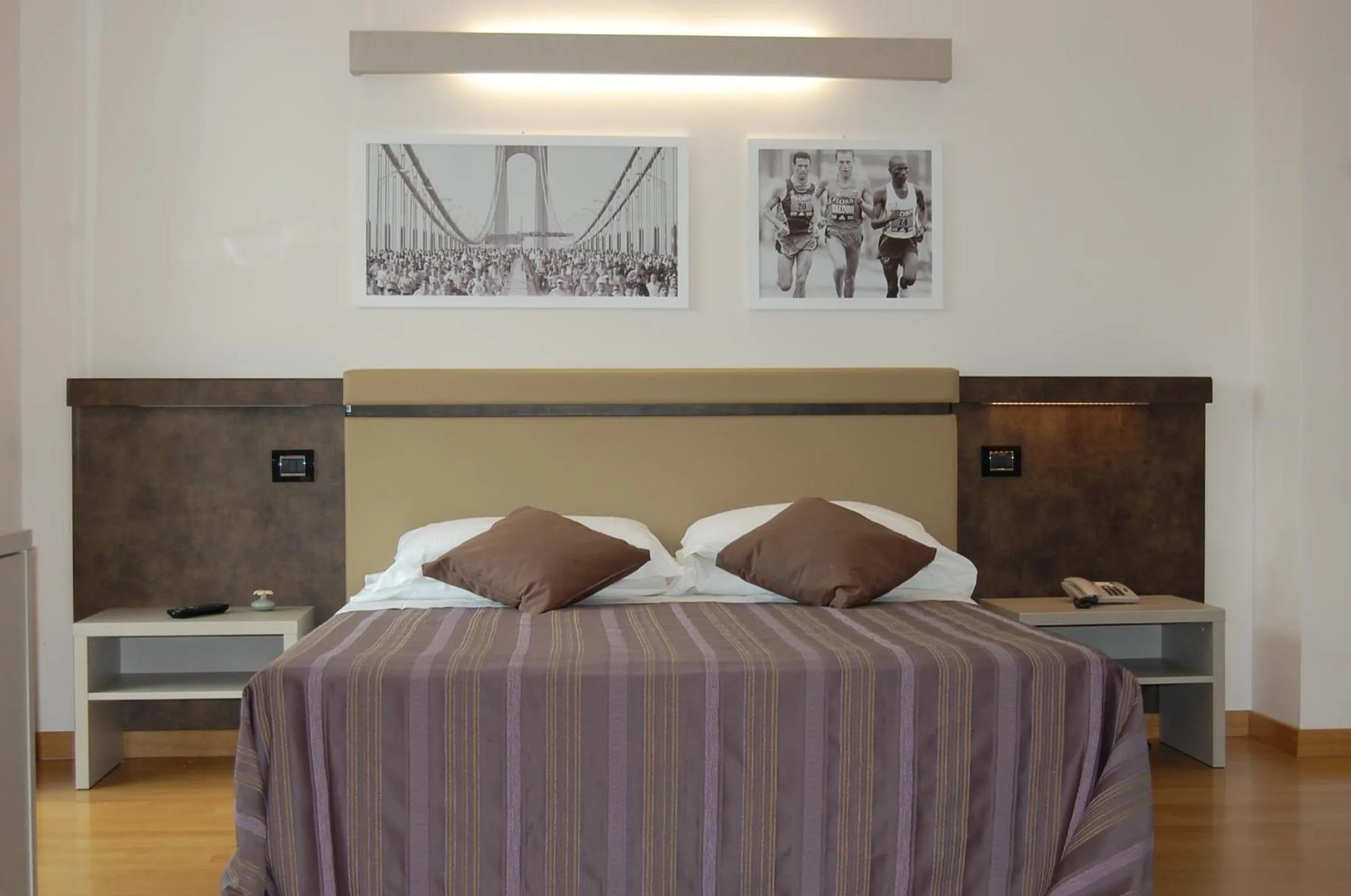 Bed in Hotel Sporting