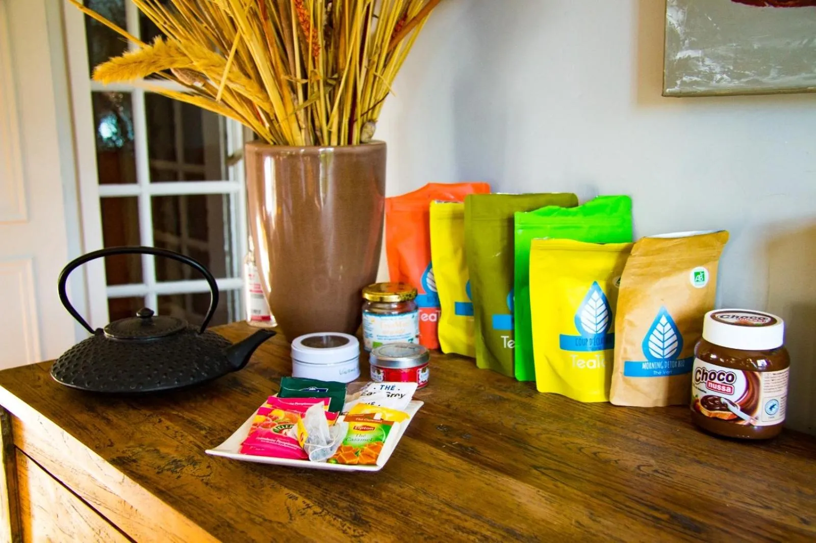 Drinks in Les jardins de Beaumont