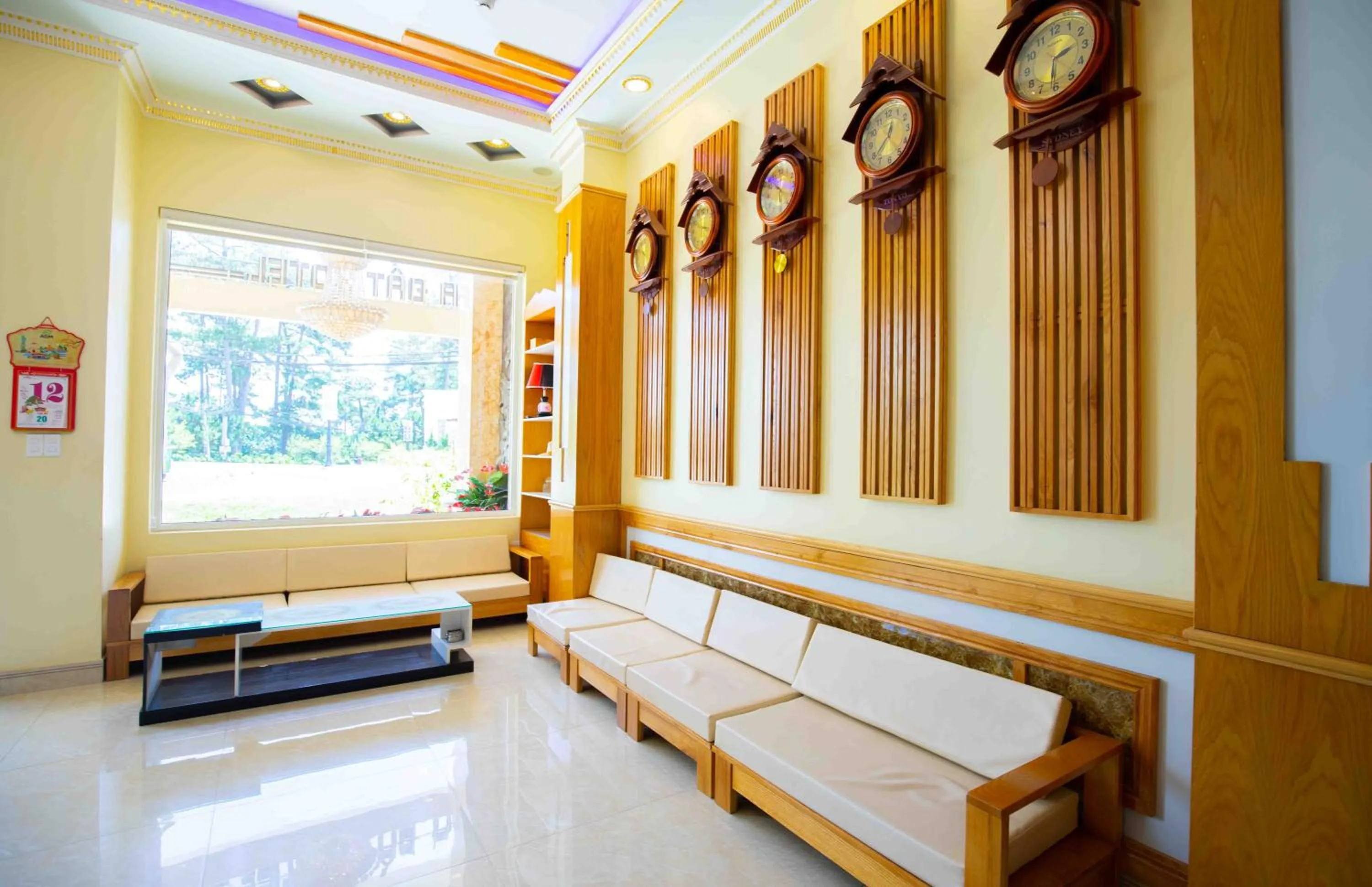 Lobby or reception in Hoa Dat Da Lat Hotel