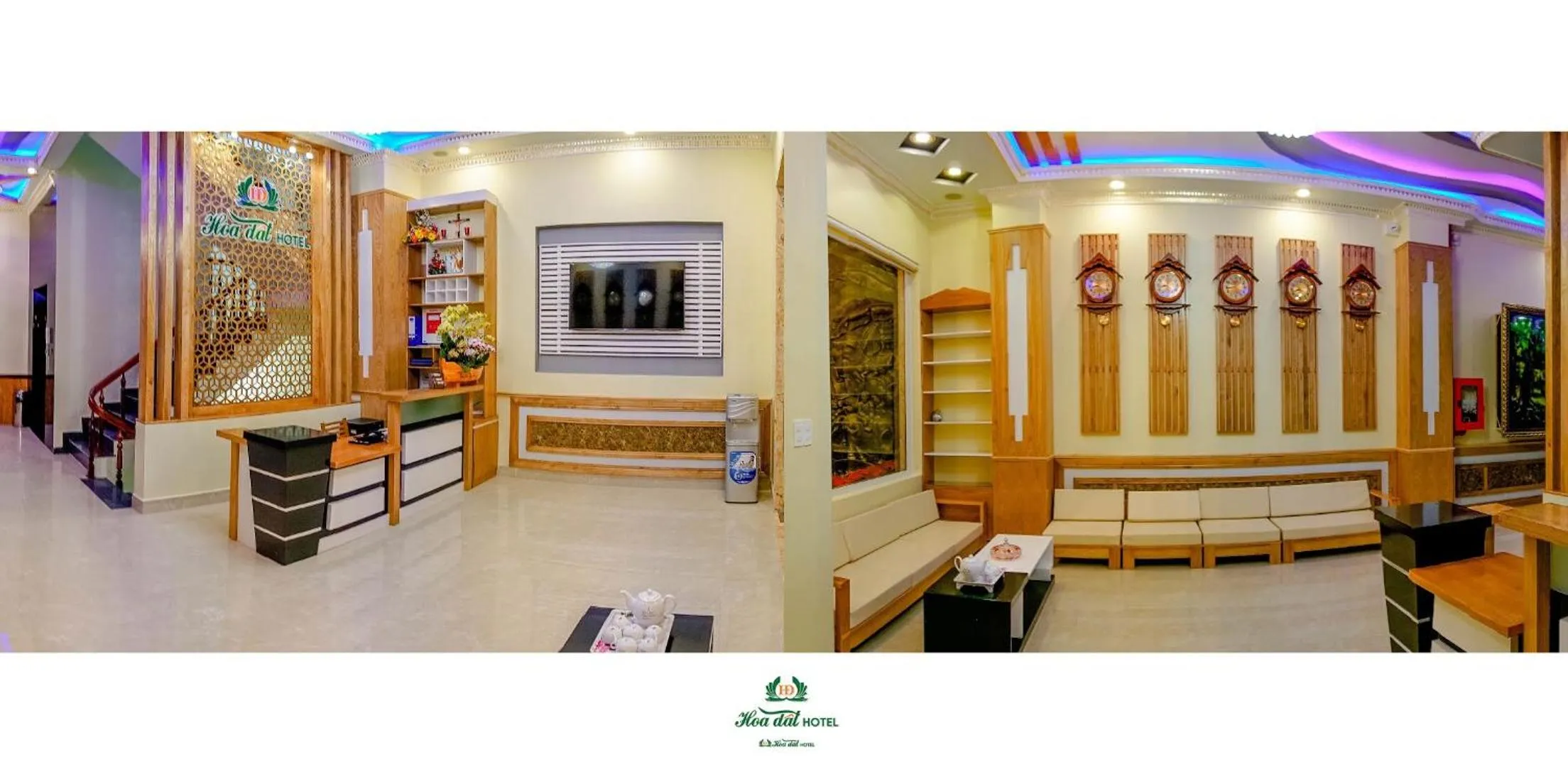 Communal lounge/ TV room in Hoa Dat Da Lat Hotel