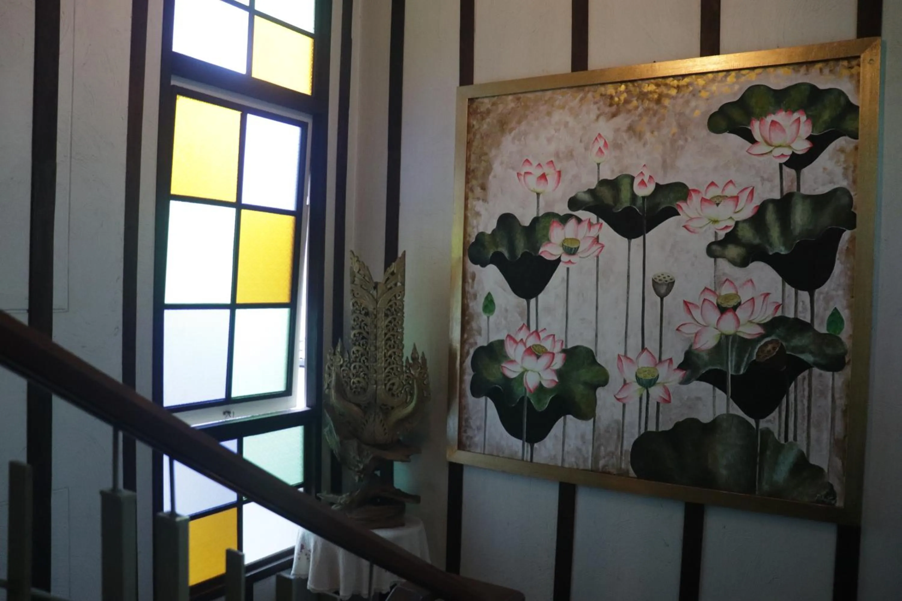 Decorative detail in The Twenty Lodge