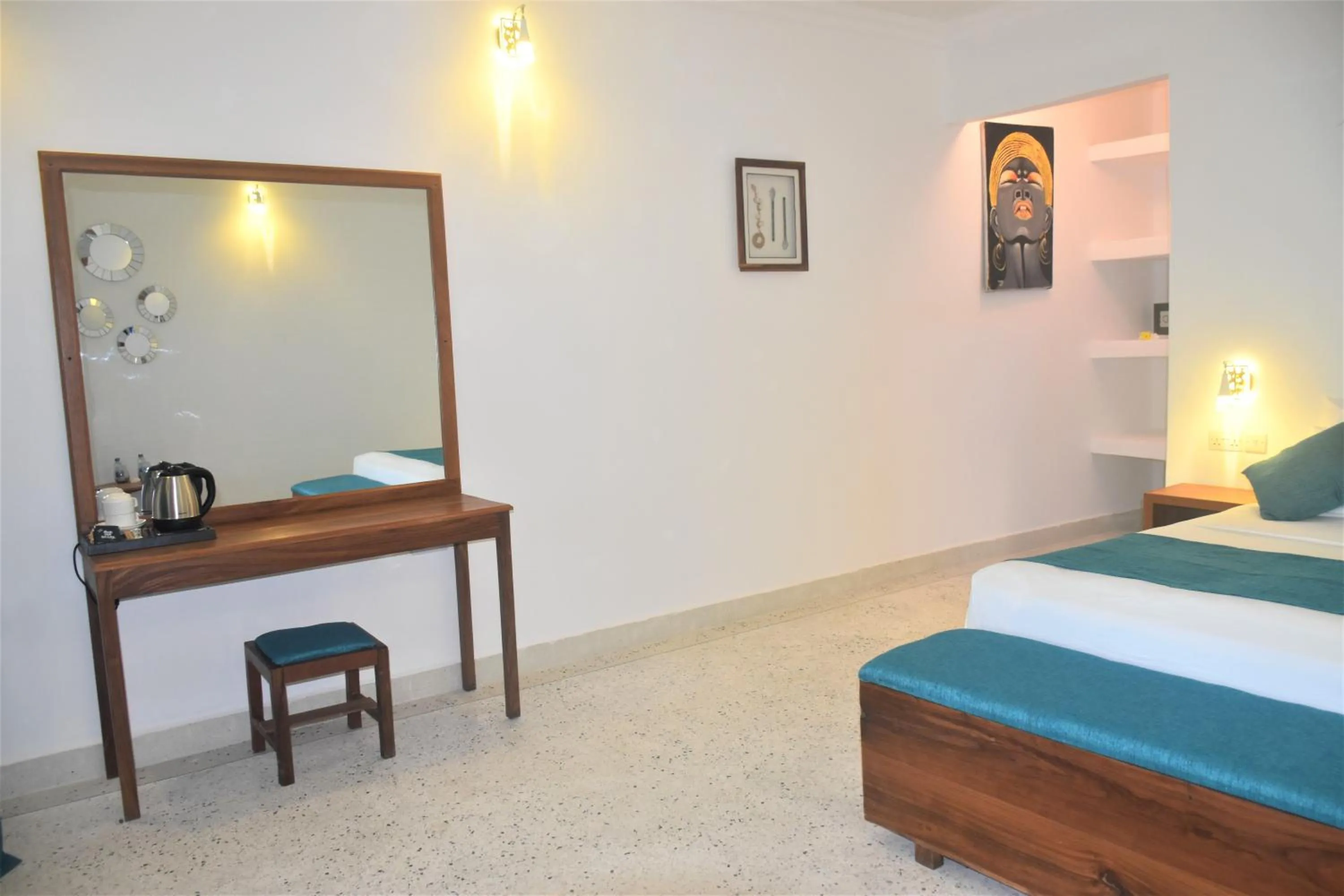 Bedroom, Bed in Blue Palm Zanzibar