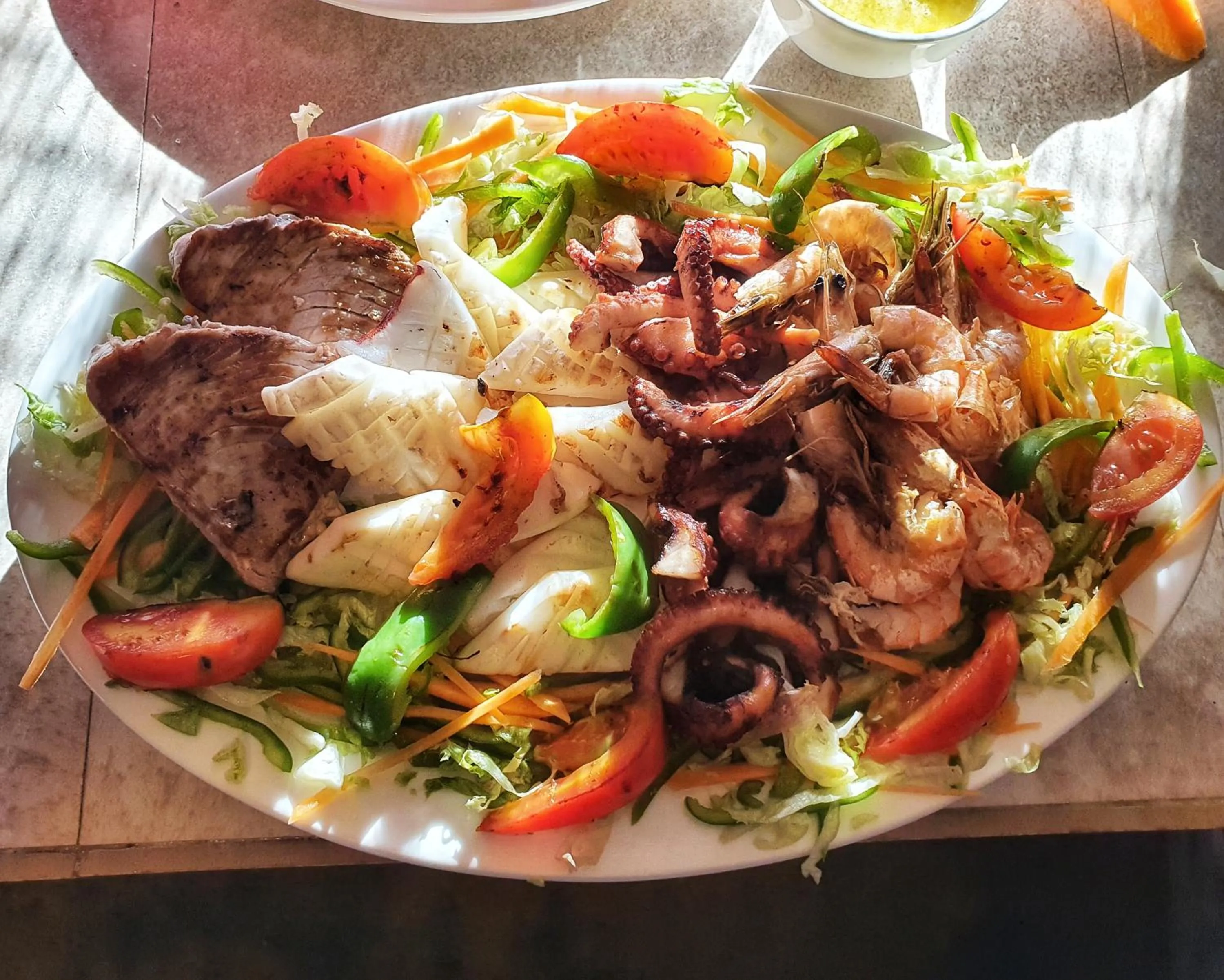 Food in Blue Palm Zanzibar