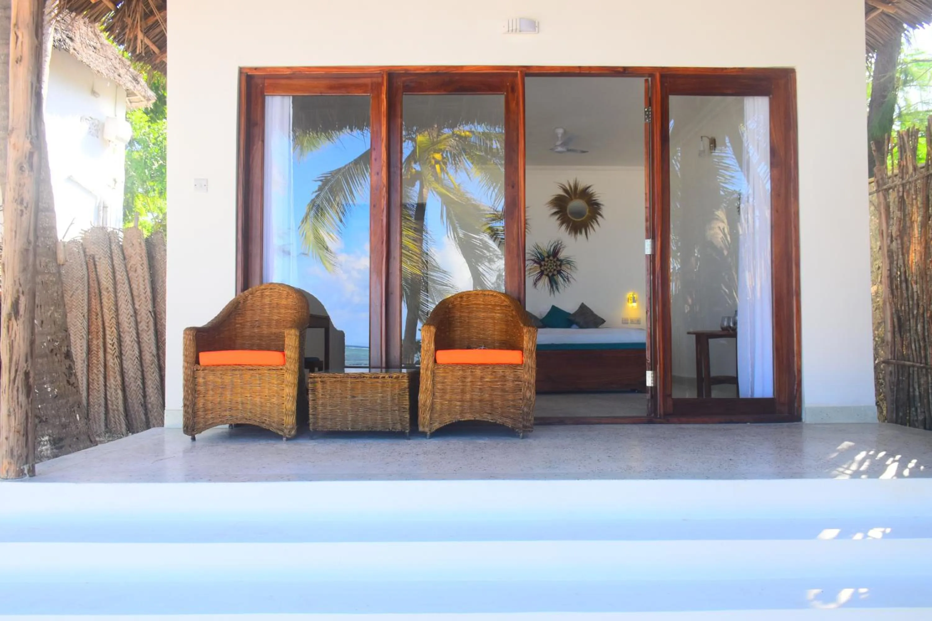 Patio in Blue Palm Zanzibar