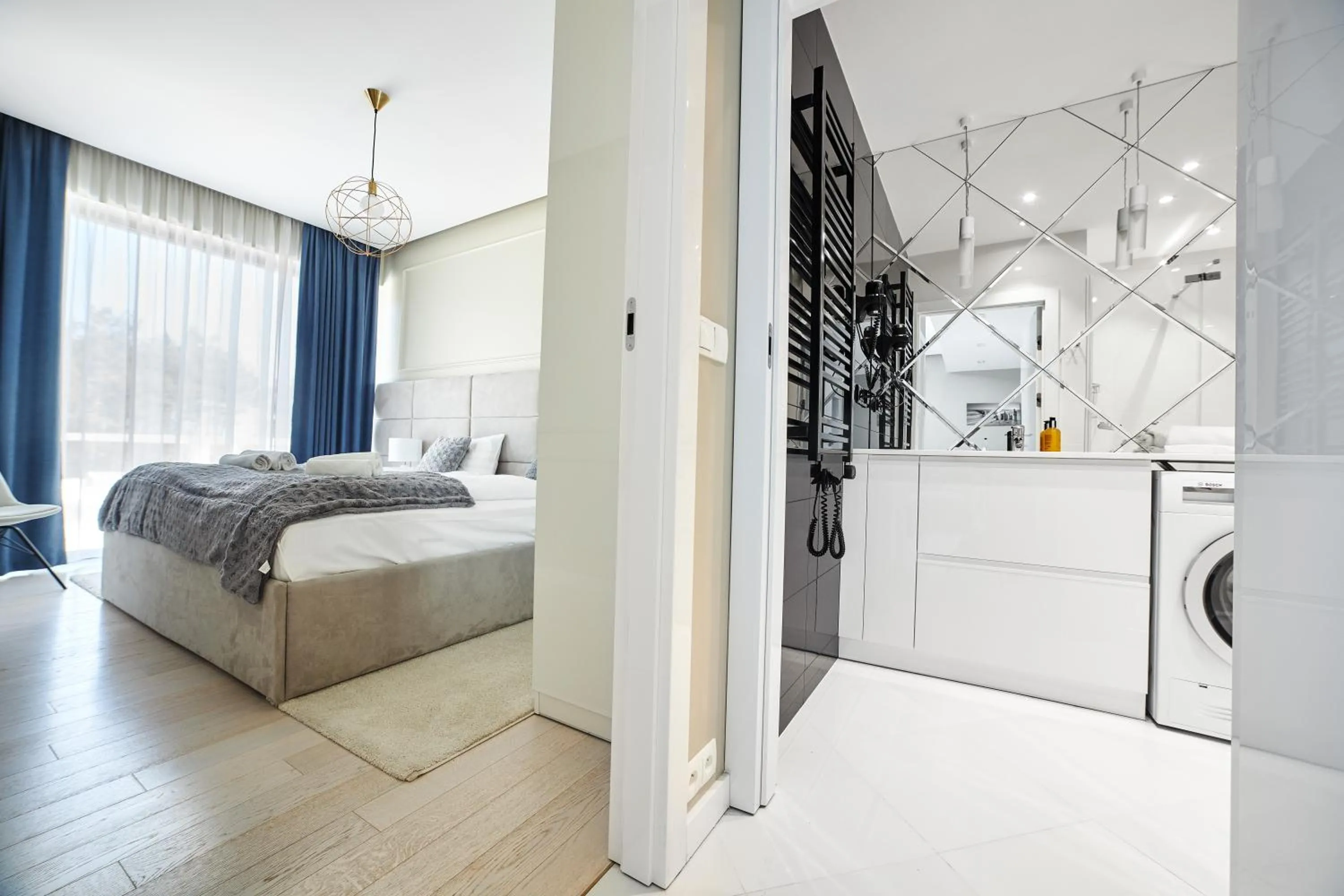 Bed in Dune Beach Resort