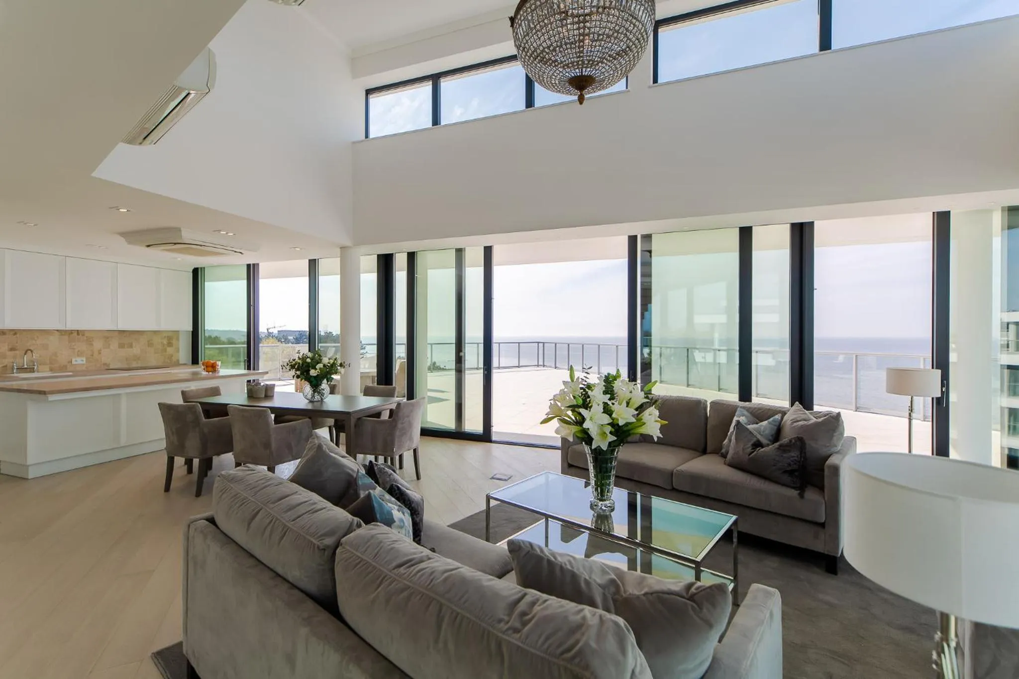 Living room in Dune Beach Resort