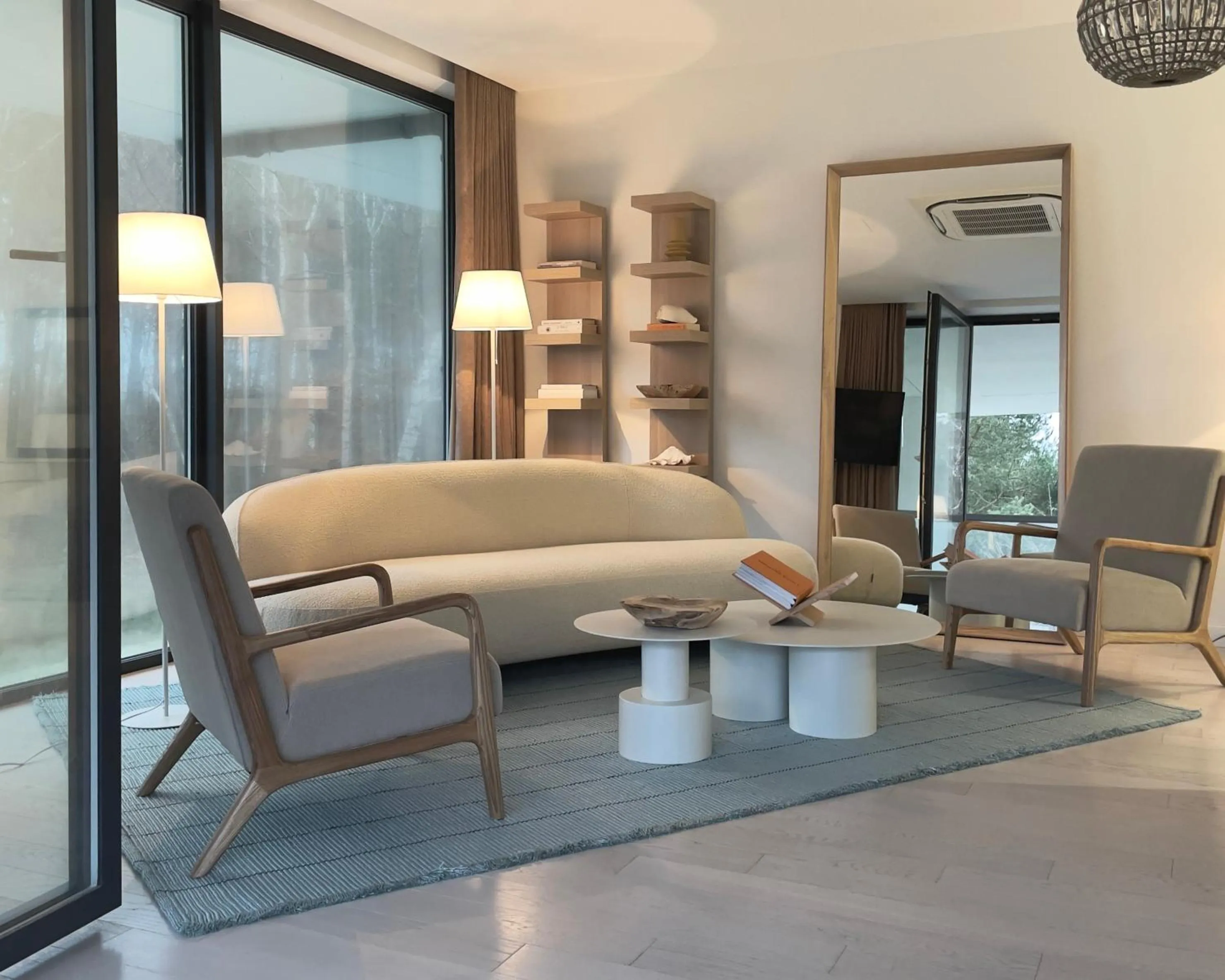 Living room in Dune Beach Resort