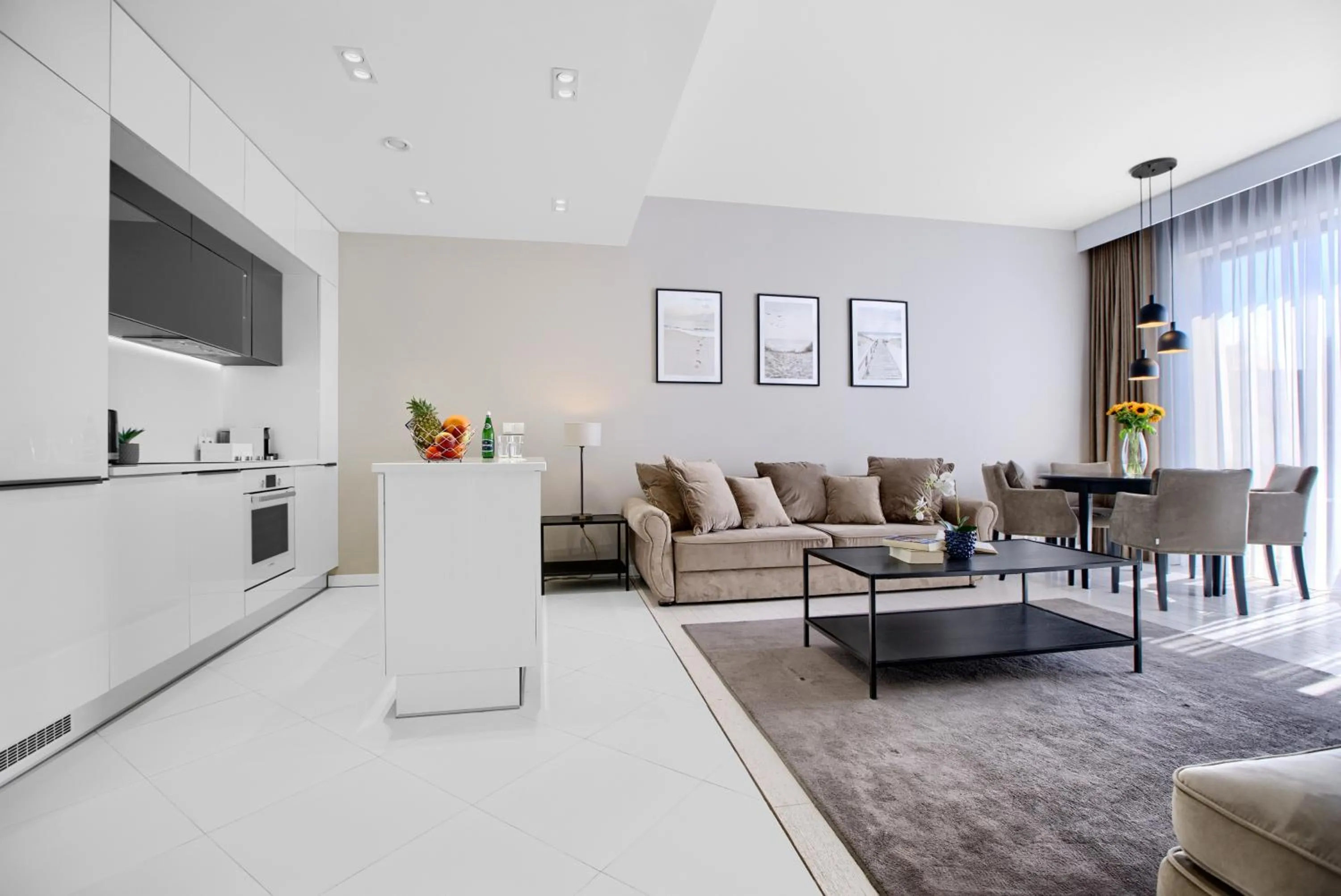 Kitchen or kitchenette in Dune Beach Resort