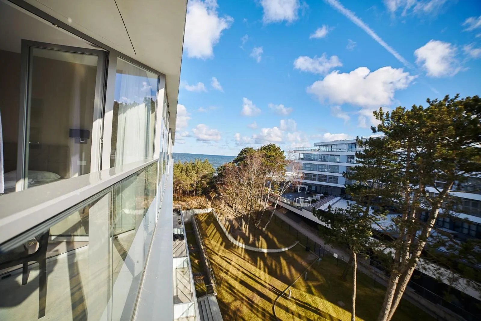 Natural landscape in Dune Beach Resort
