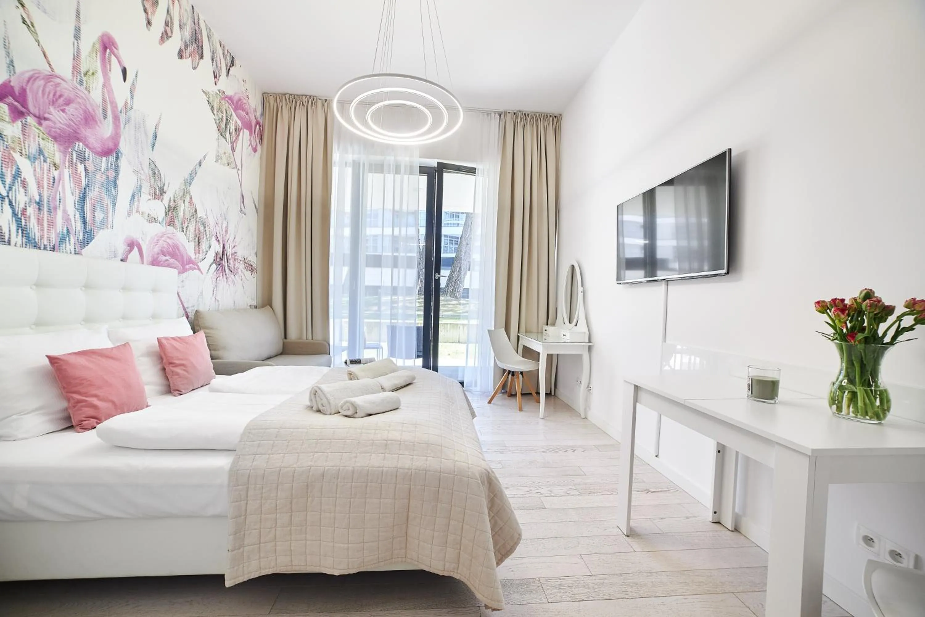 Studio B023 with exit to the garden in Dune Beach Resort