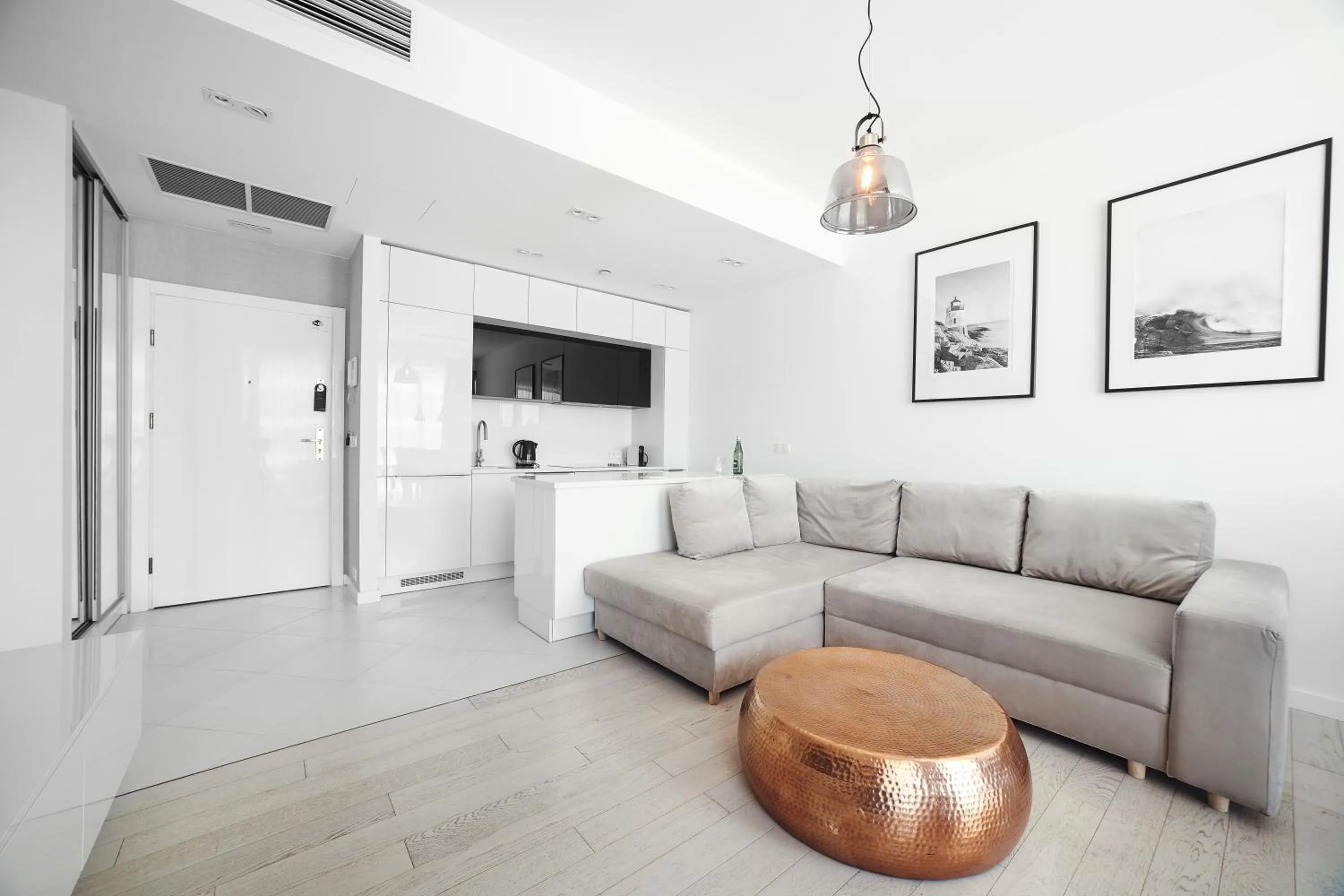 Kitchen or kitchenette in Dune Beach Resort